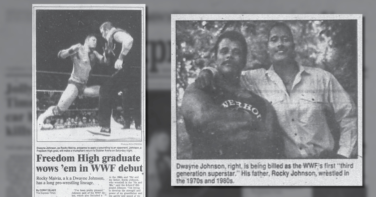 Rare Pics of Dwayne The Rock Johnson - Sports Illustrated