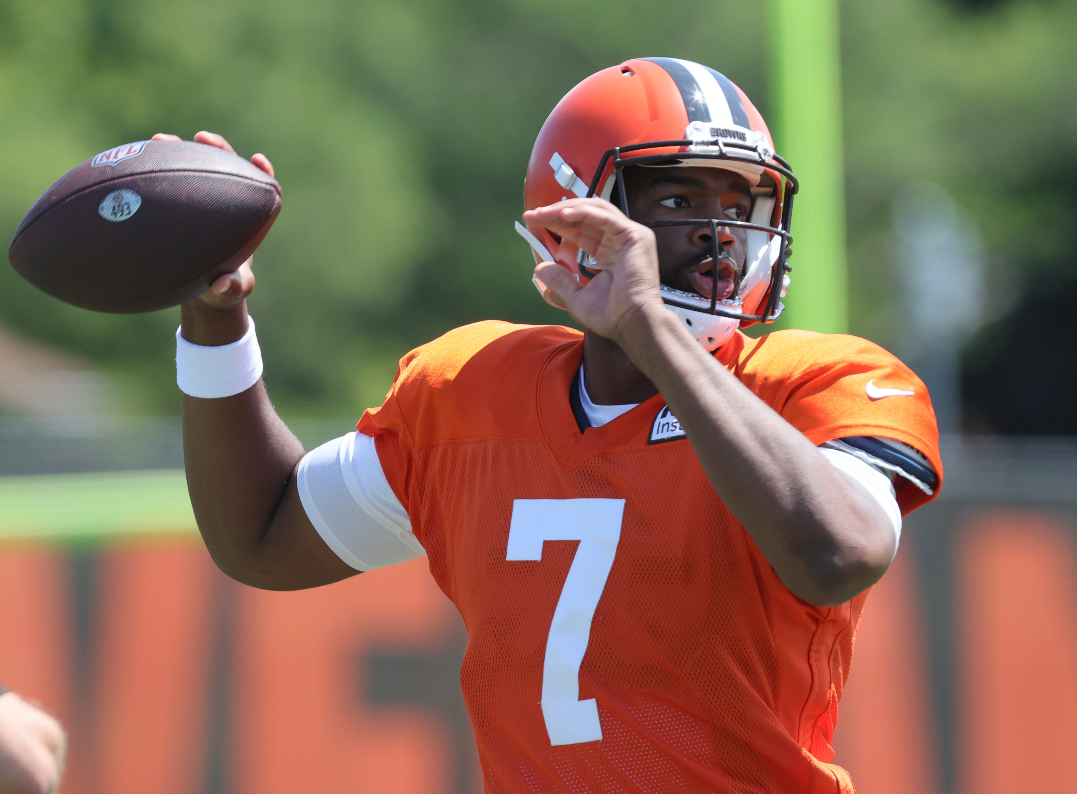 Jacoby Brissett feels 'pretty good' as status remains uncertain