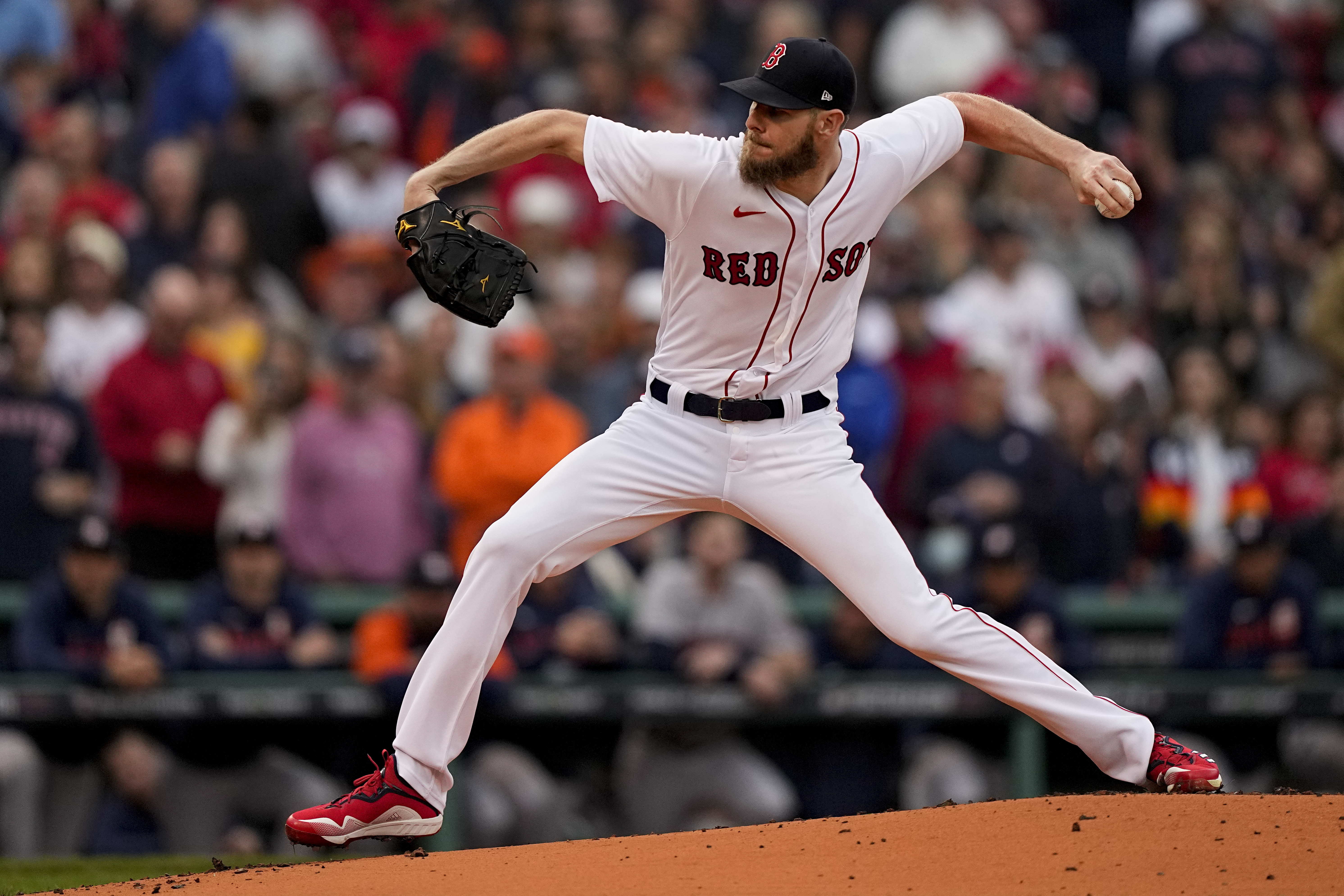 Chris Sale retires 1st 14 batters in return from injury, Red Sox beat  Tigers 5-2 - The San Diego Union-Tribune