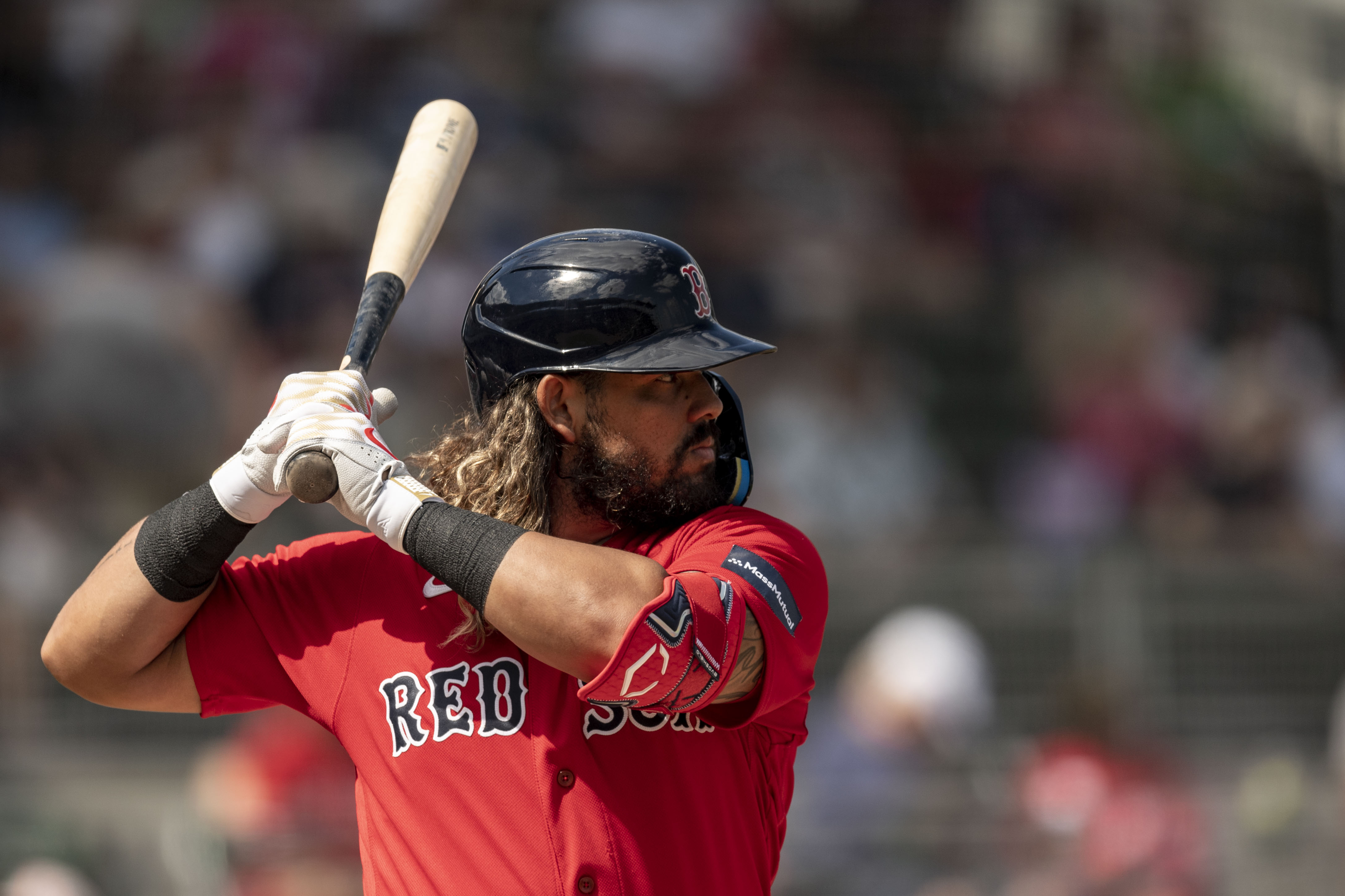 Red Sox's Jorge Alfaro has upward mobility clause, potentially complicating  roster decisions 