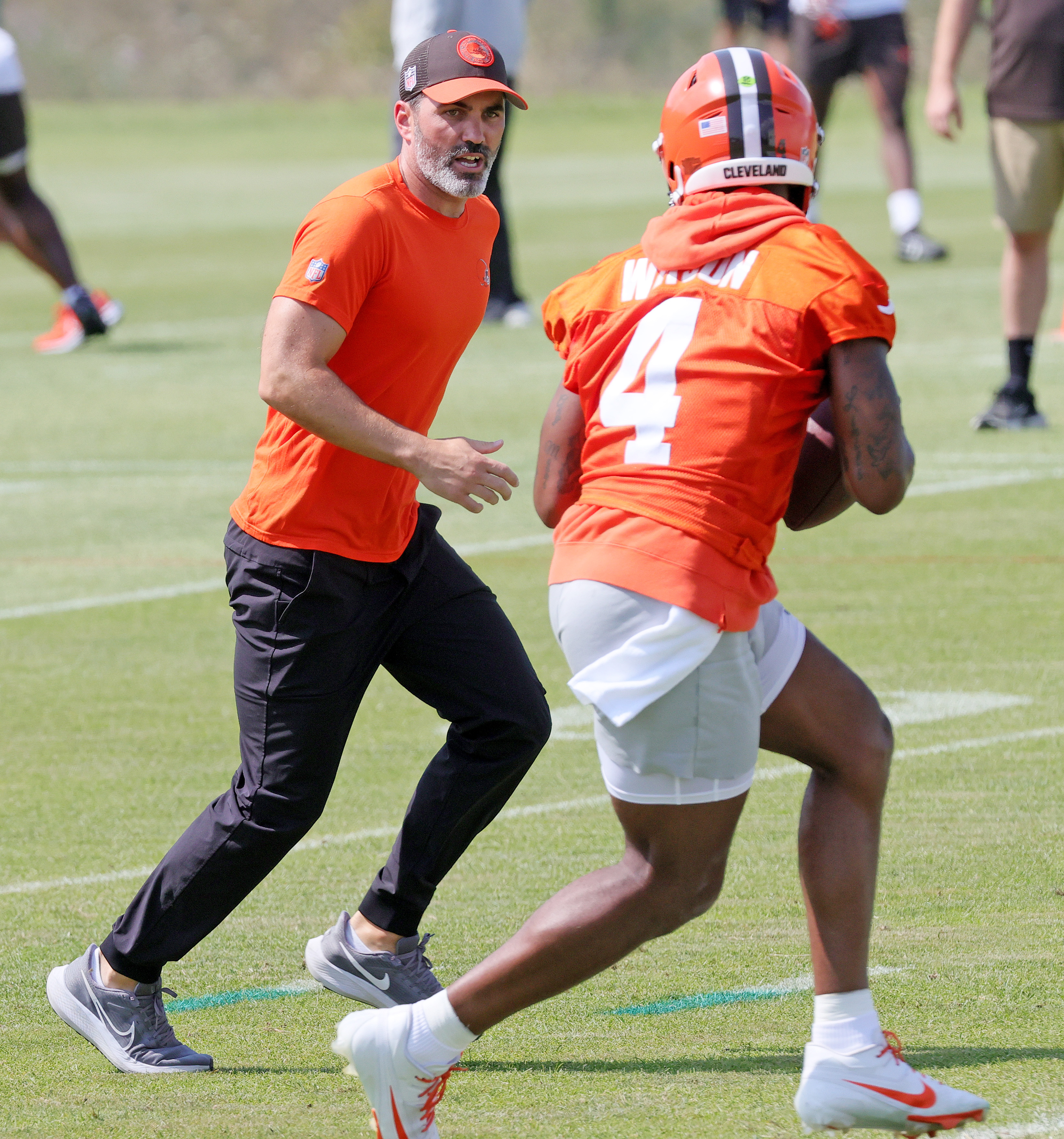 Browns QB Deshaun Watson will start Friday's preseason game against the  Washington Commanders. DTR and Kellen Mond are expected to play a…