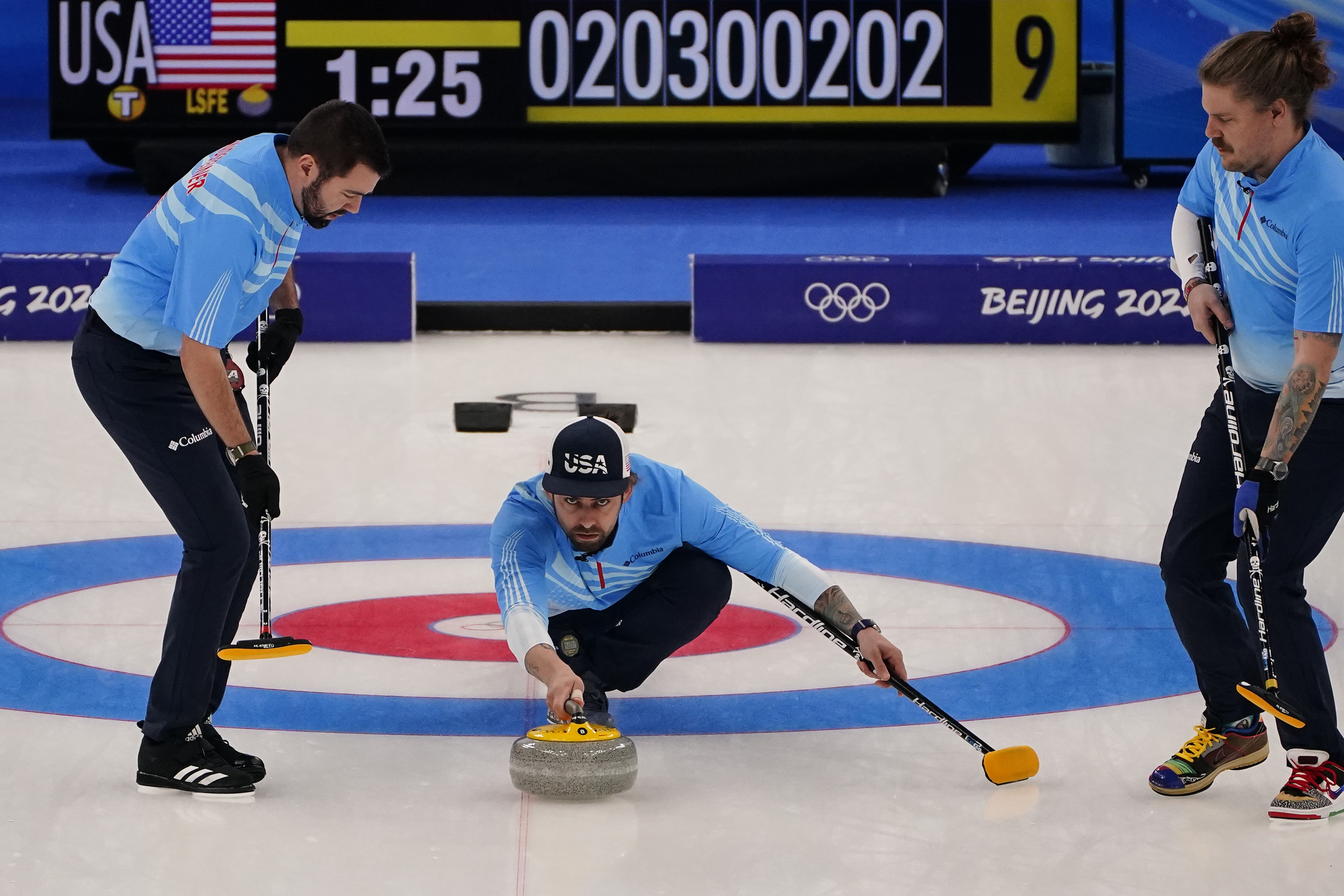 USA mens curling vs