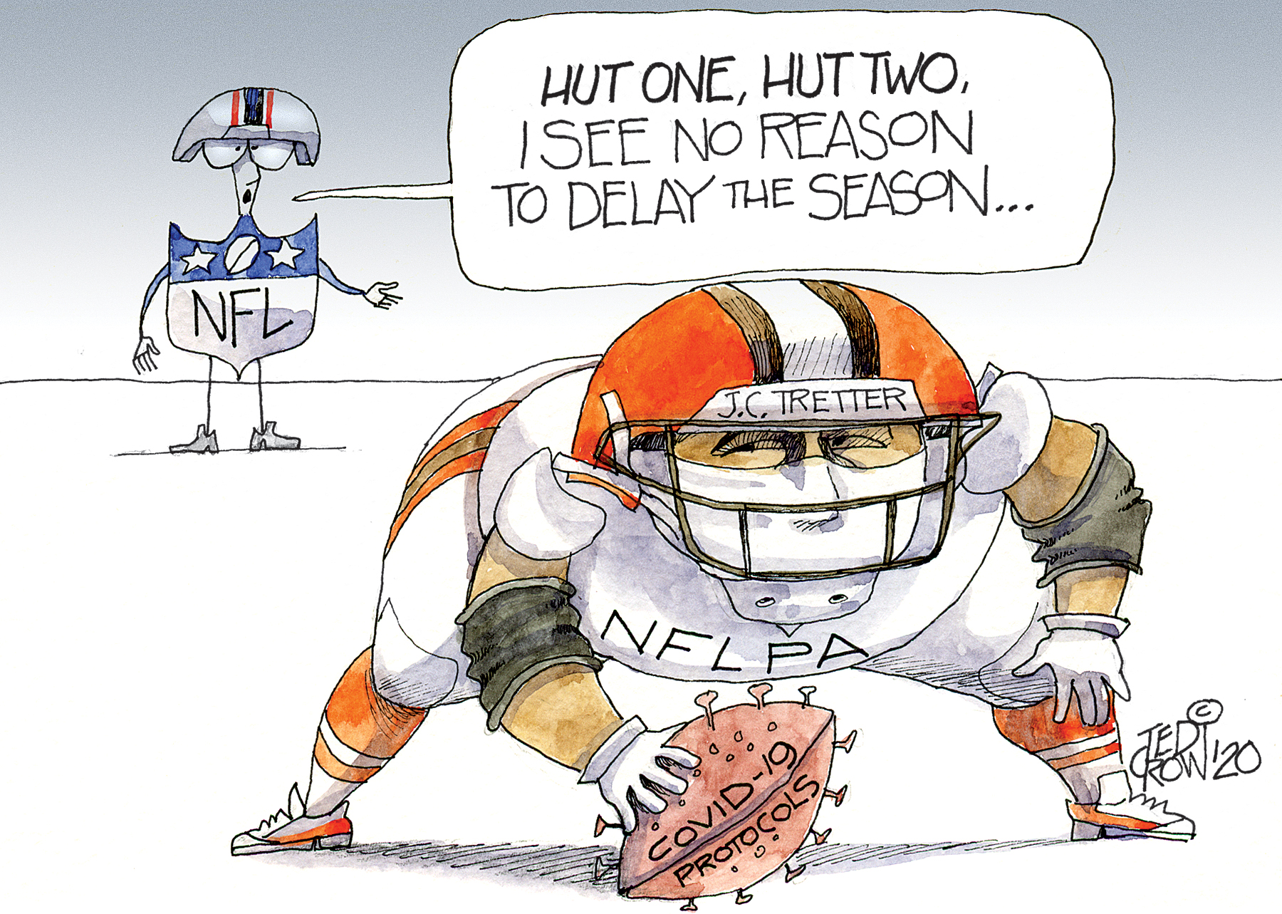 Cartoon: The Birth of a New NFL Season