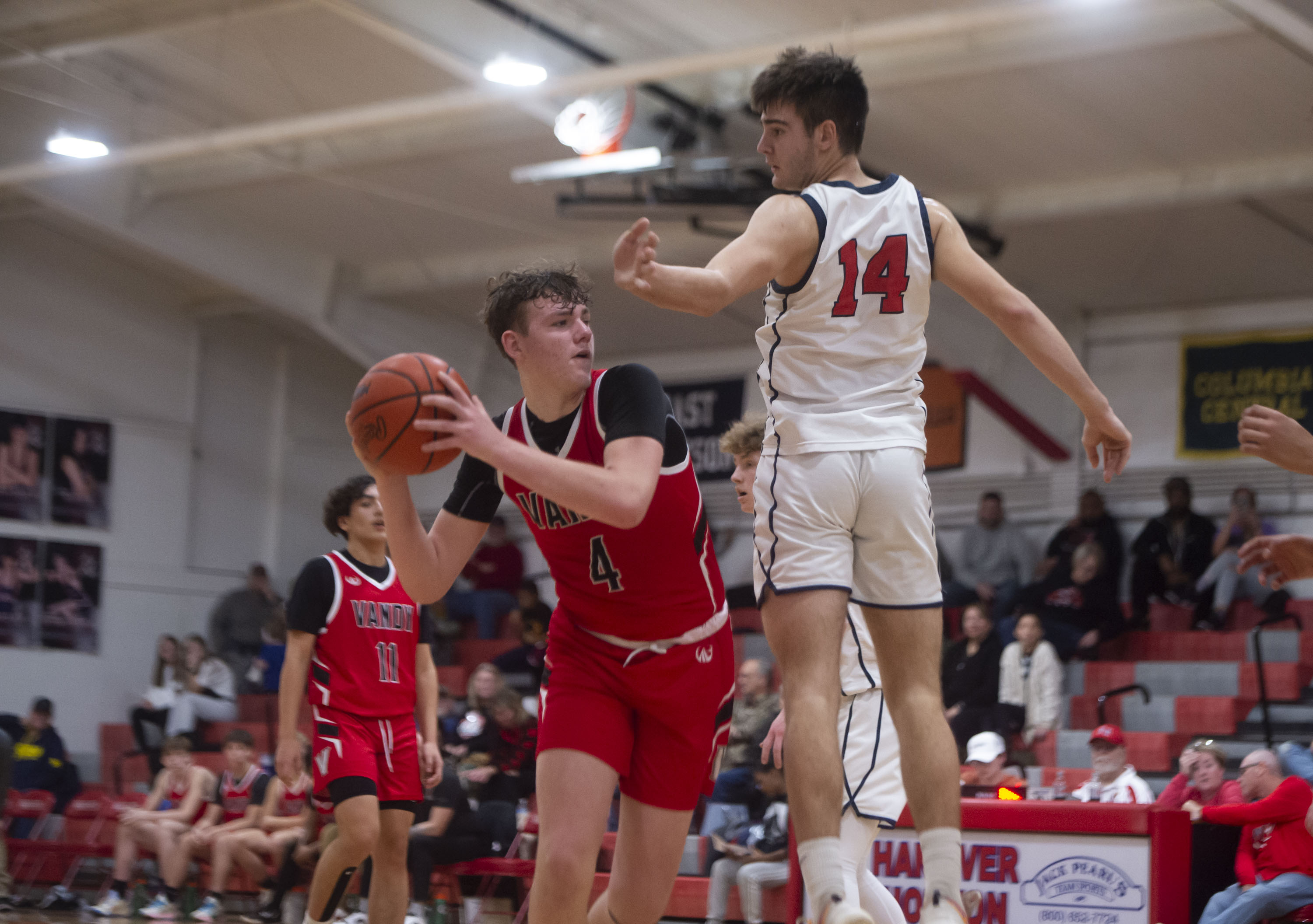 See photos as Hanover-Horton’s boys basketball defeats Vandercook Lake ...