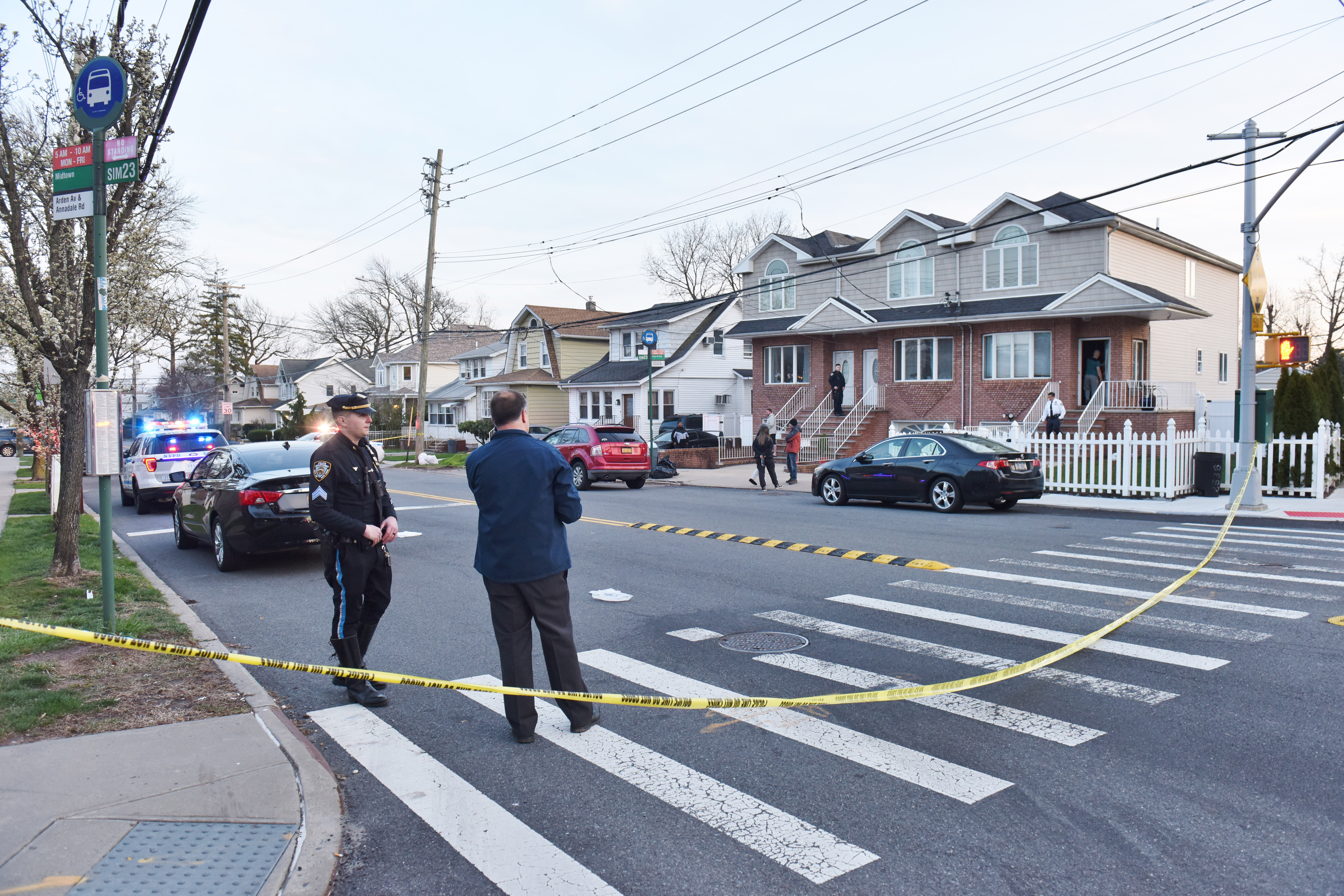 NYPD Man 55 struck by car in Annadale now listed in critical