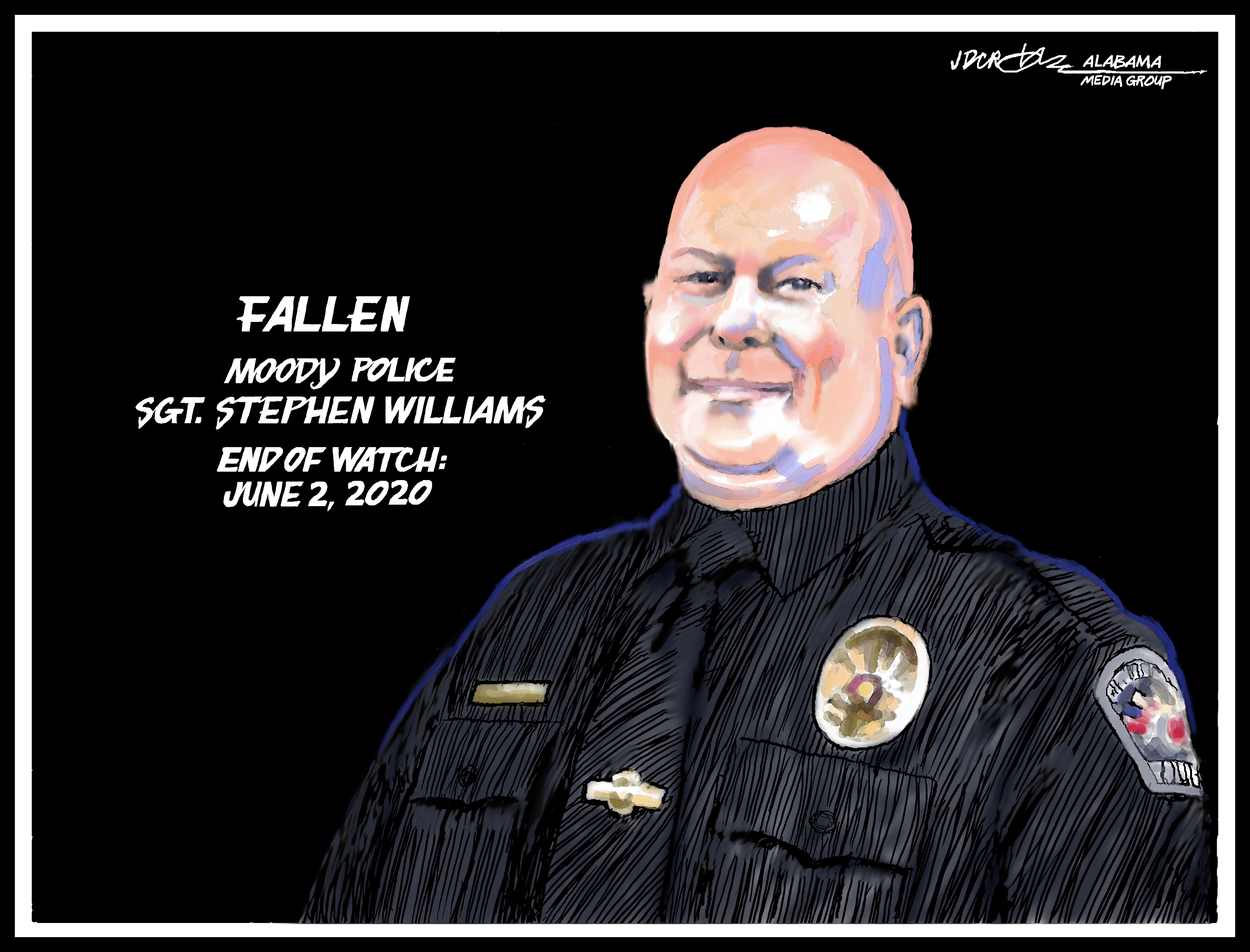 Sergeant Stephen Rees Williams JD Crowe 2020 Tributes - al.com