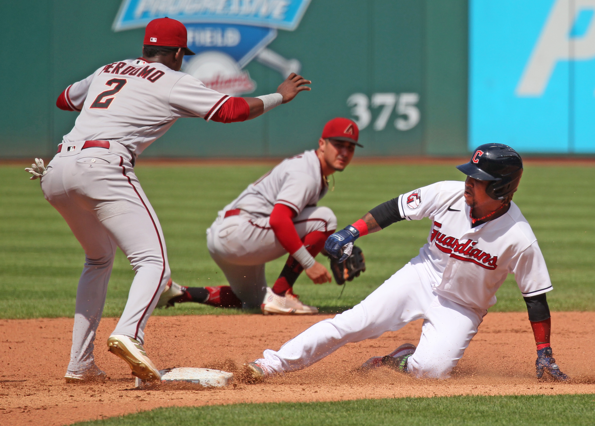 Bieber's solid start, Rosario's 3-run double helps Guardians edge Cards 4-3  in another 1-run game - The San Diego Union-Tribune