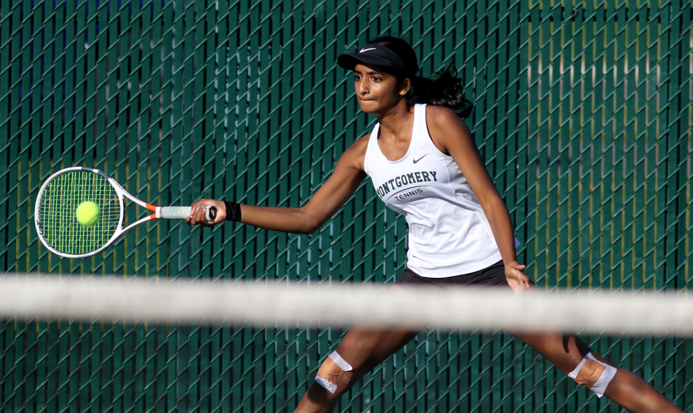 High school girls tennis final Hunterdon Central at Montgomery, Central ...