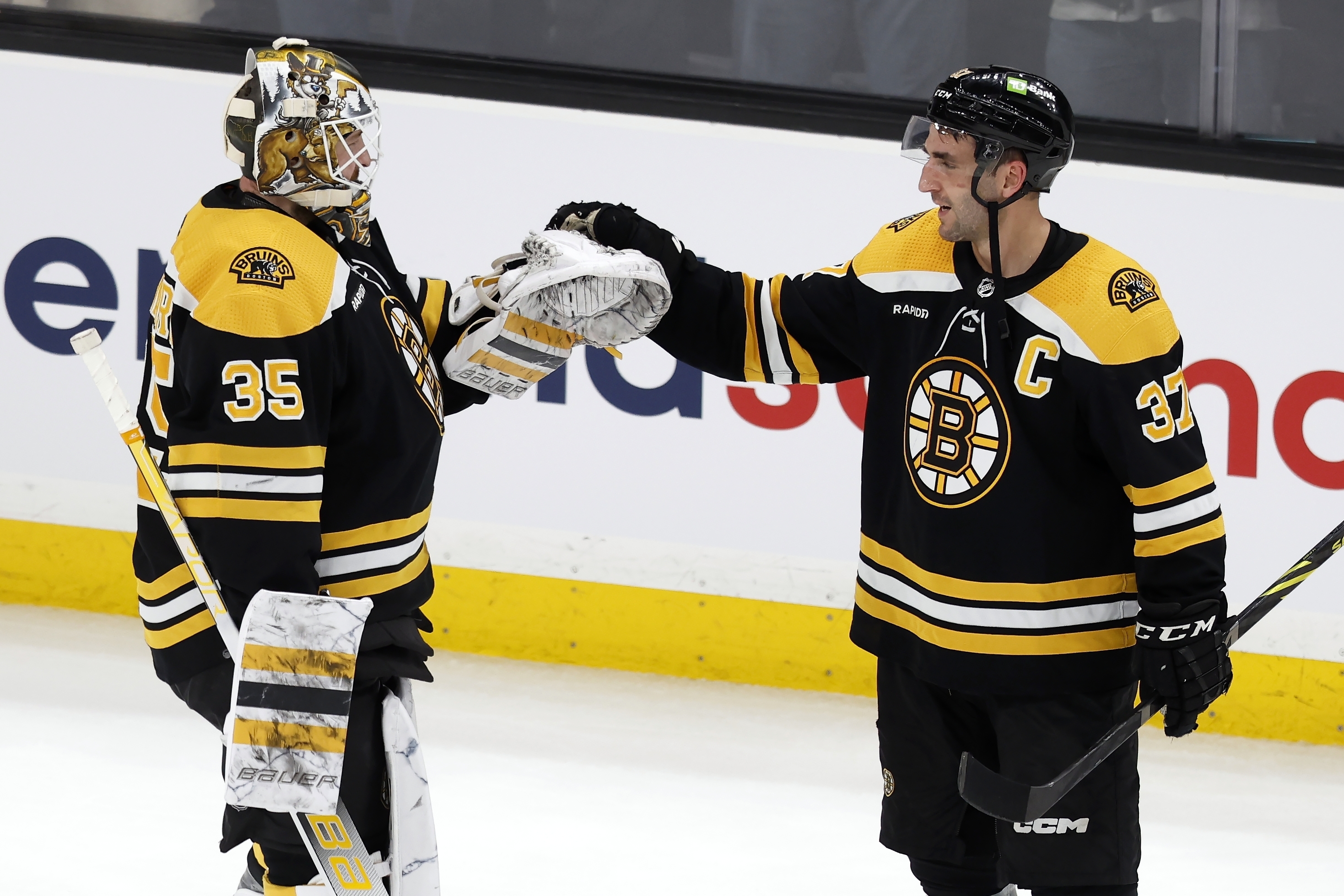 Bergeron, Ullmark Are Game 1 Question Marks for Bruins