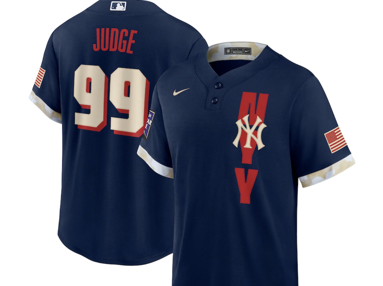 Jacob deGrom New York Mets Nike 2021 MLB All-Star Game Name & Number  T-Shirt - White
