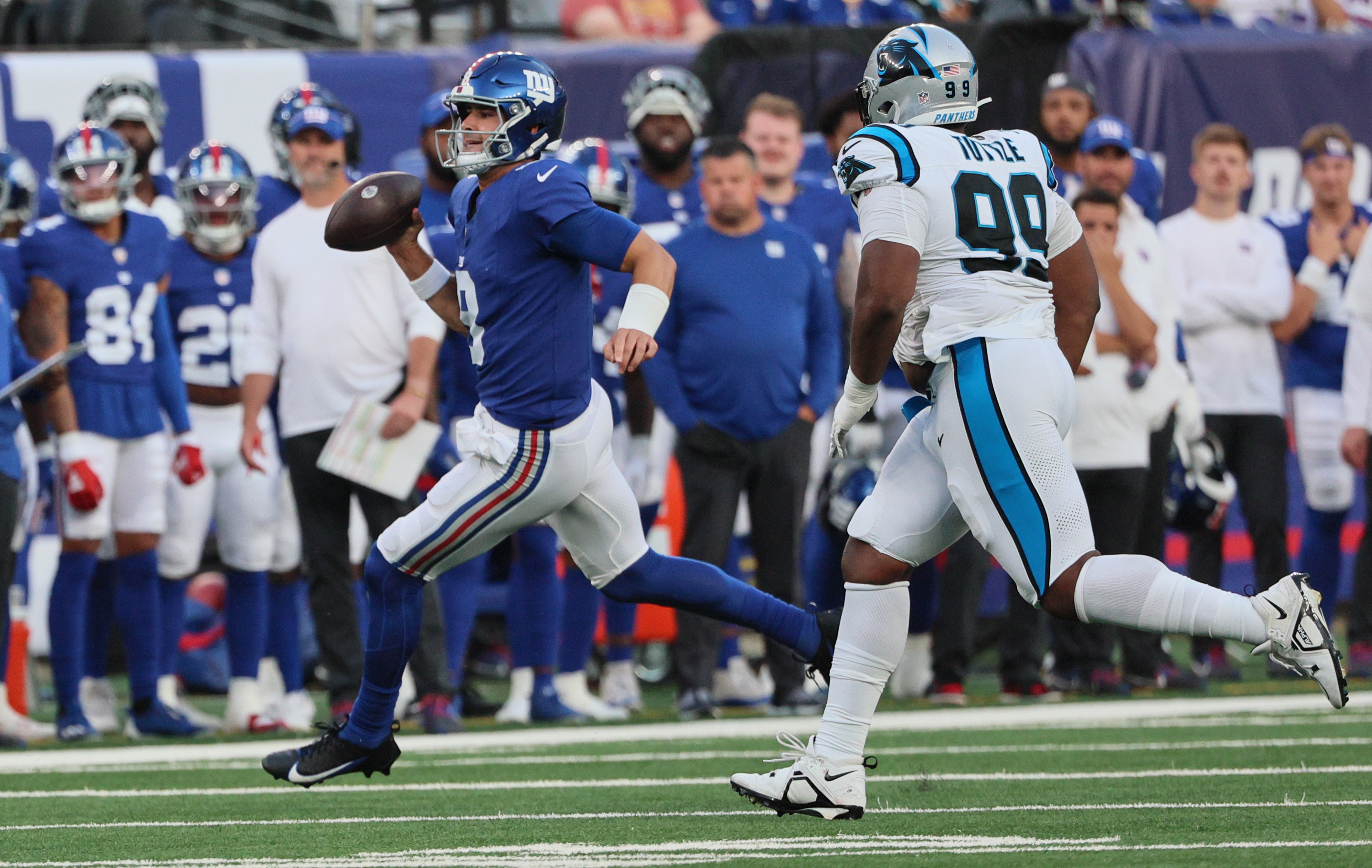 Giants Now: PFF takeaways from win over Panthers