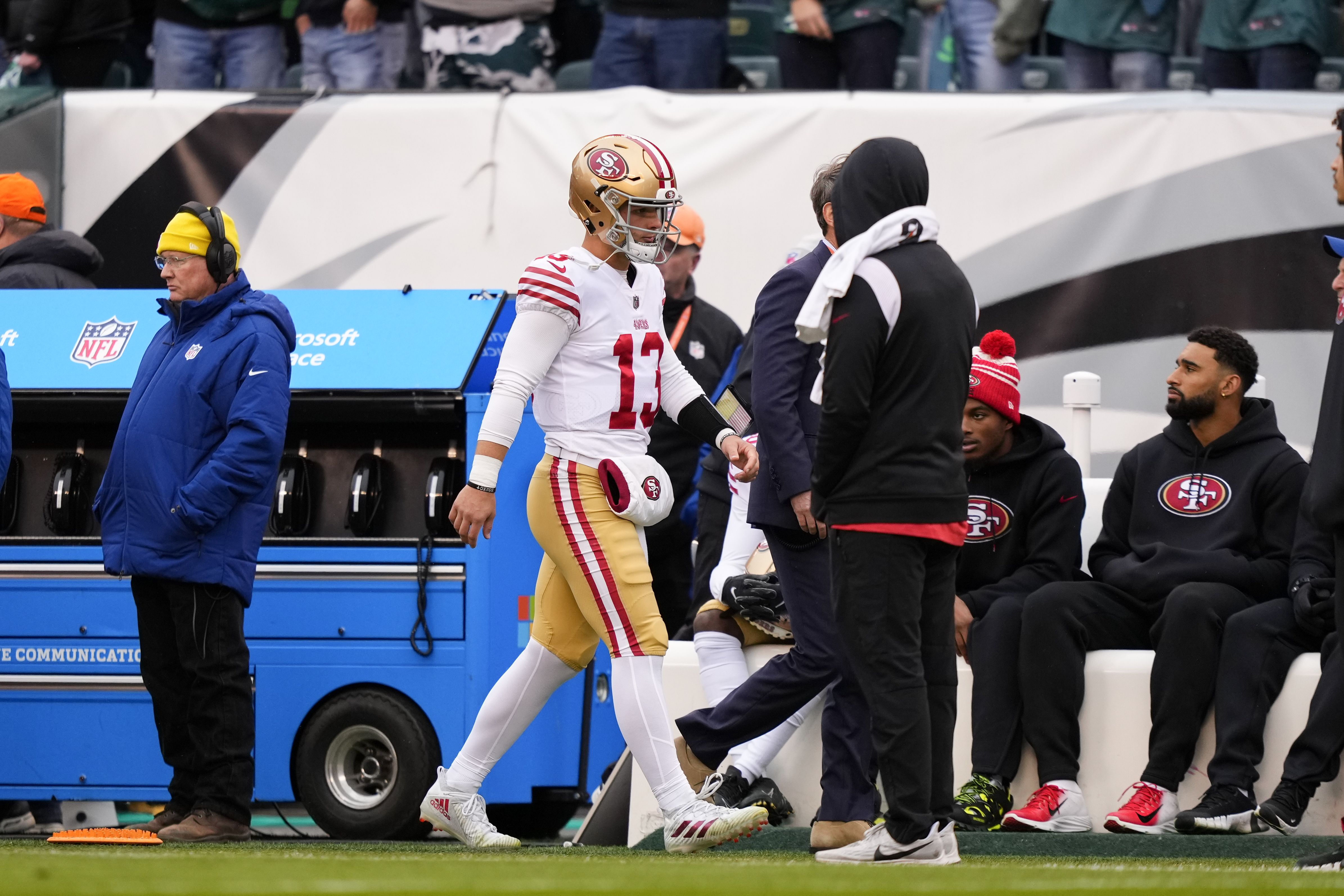 Rocky Statue desecrated by 49ers fans before NFC Championship