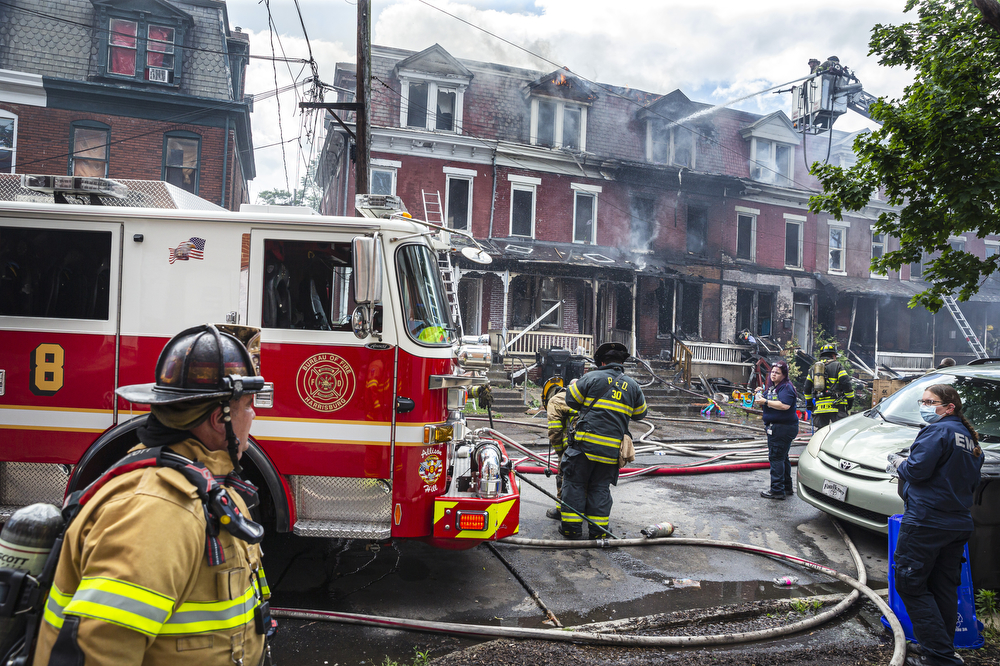 Fire in the 400 block of S. 15th St. in Harrisburg - pennlive.com