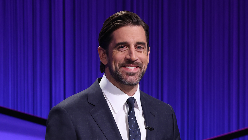 Jeopardy!' guest host Aaron Rodgers needled about NFC Championship loss to  Tom Brady