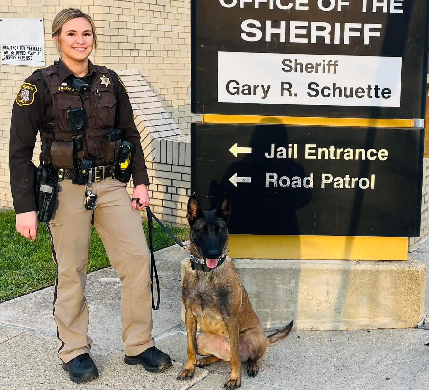 Ohio K9 Bruno receives donation of body armor