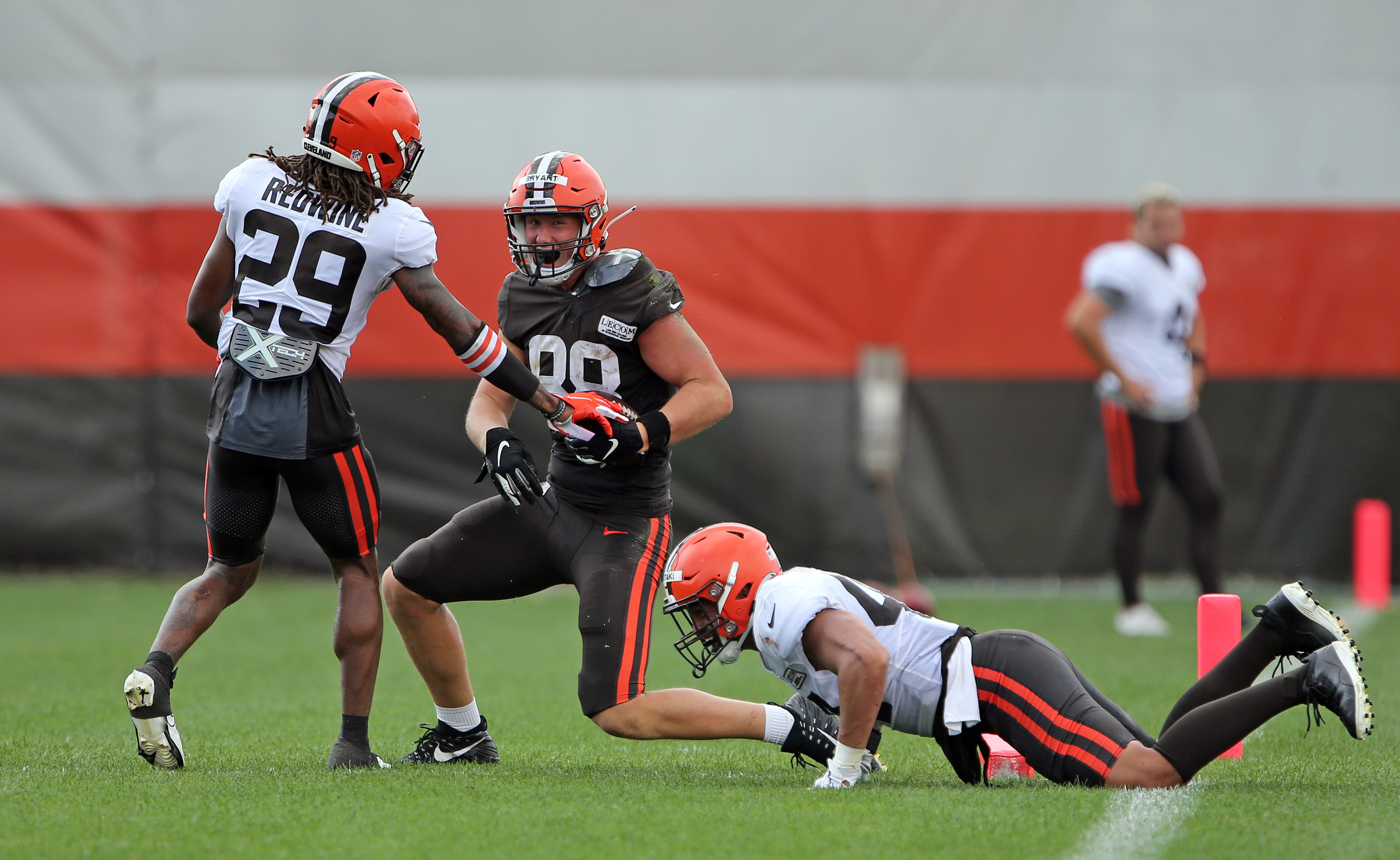 Browns tight end Harrison Bryant wins Maurice Bassett award, given to  team's best rookie in training camp 