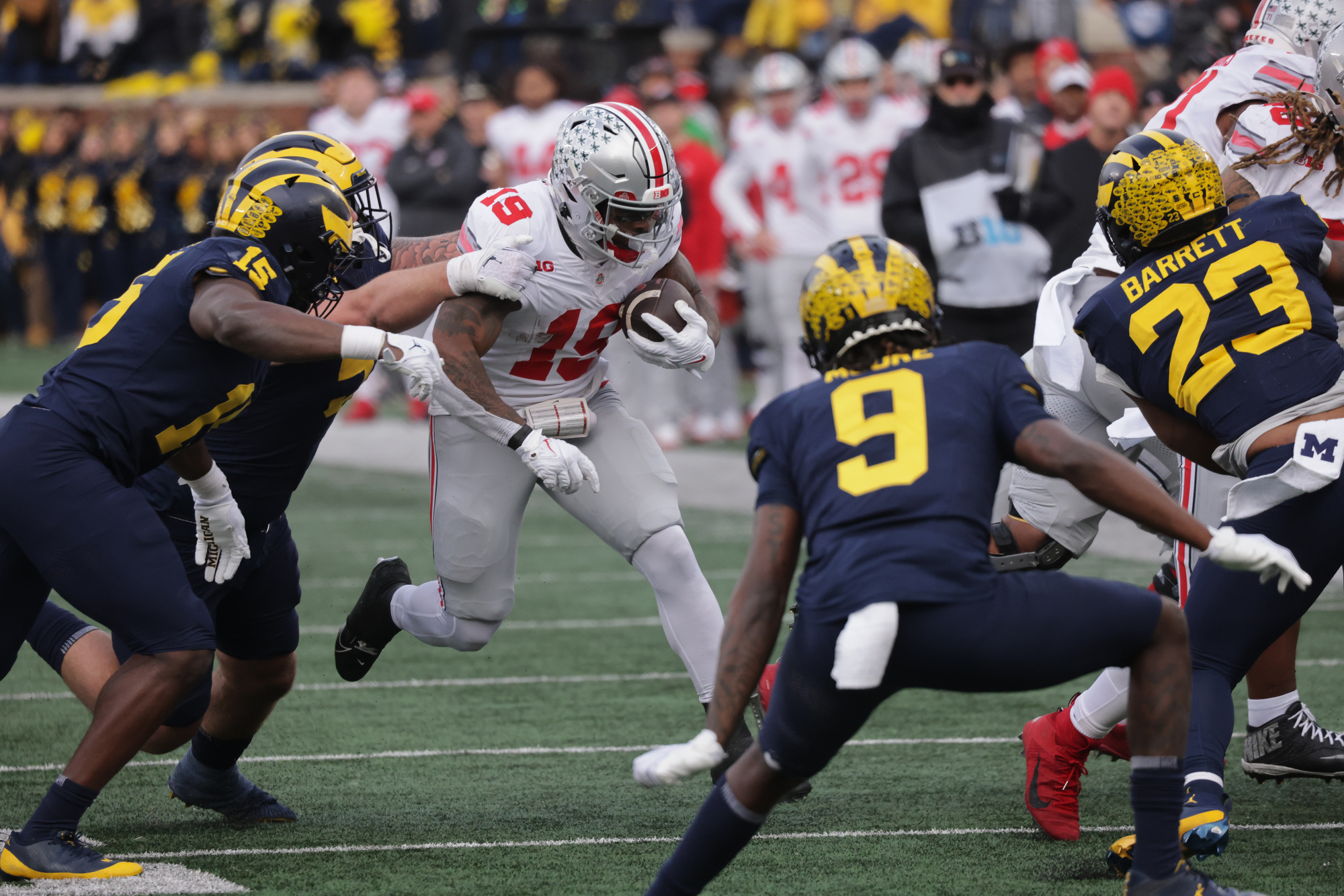 LeBron James gifts Ohio State football new cleats for Michigan