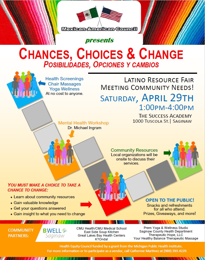 Chances, Choices & Change: Latino resource fair to highlight local aid -  mlive.com