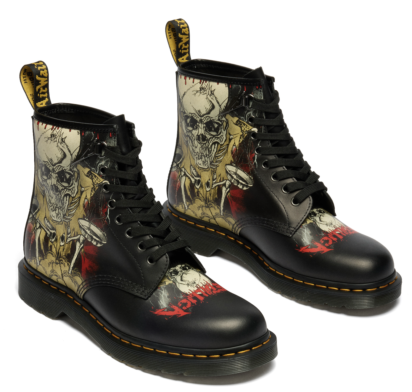 Dr. Martens just dropped a brand new Metallica collection
