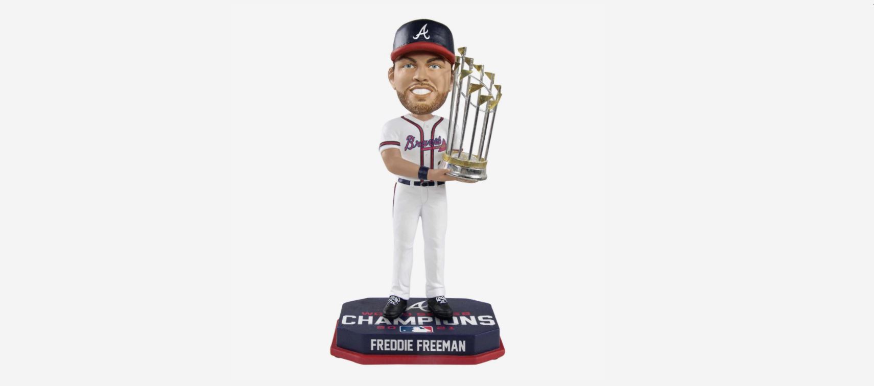 Atlanta Braves World Series bobbleheads - from Freddie Freeman to