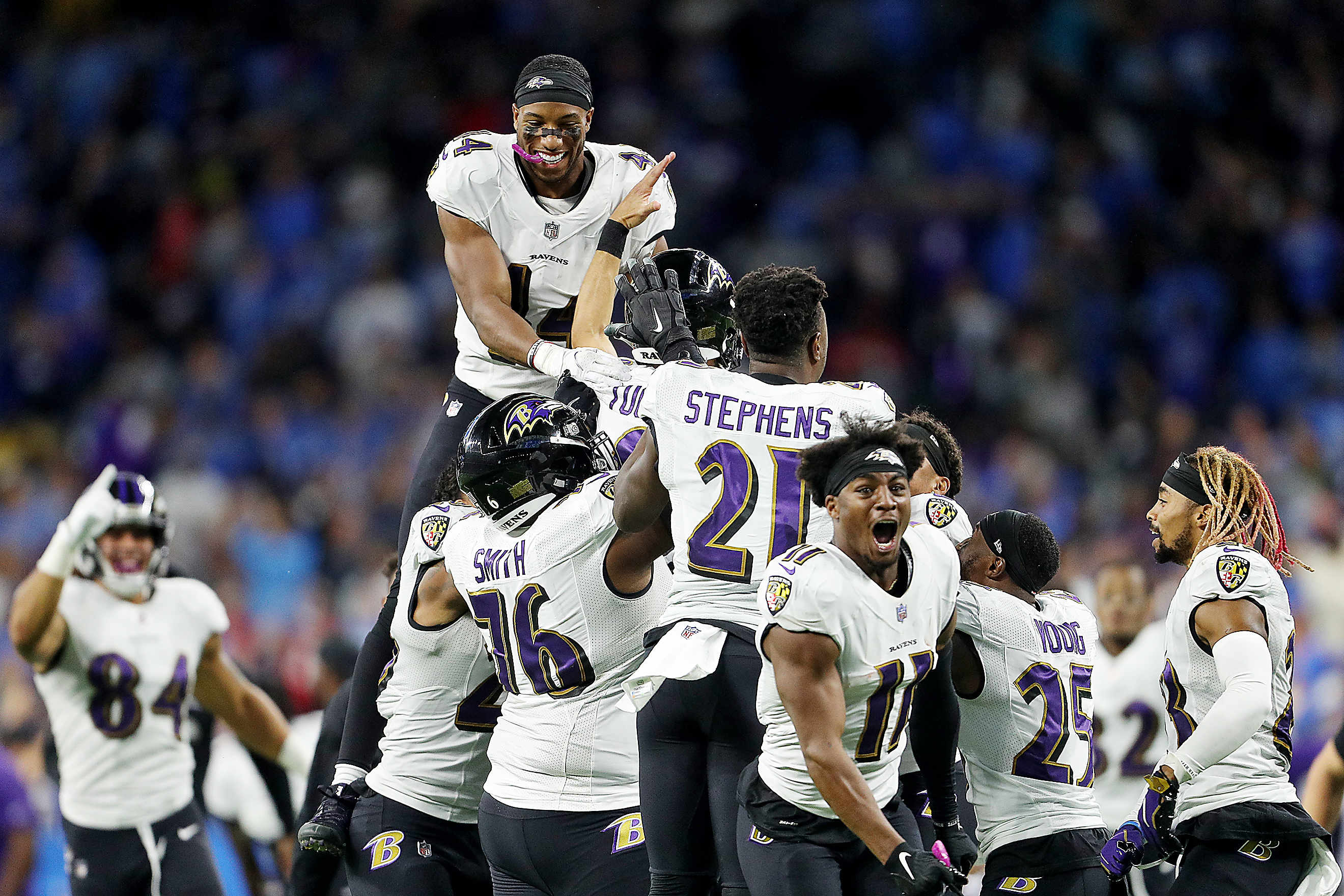 Baltimore Ravens 19, Detroit Lions 17: Best photos from Ford Field