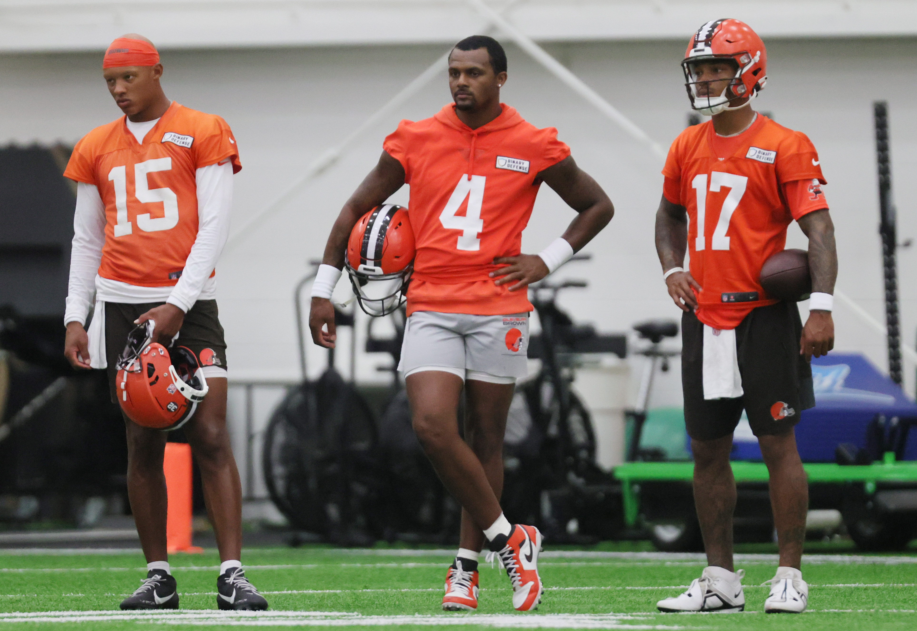 Presenting The Cleveland Browns' Quarterback Room: Jacoby Brissett And Josh  Dobbs