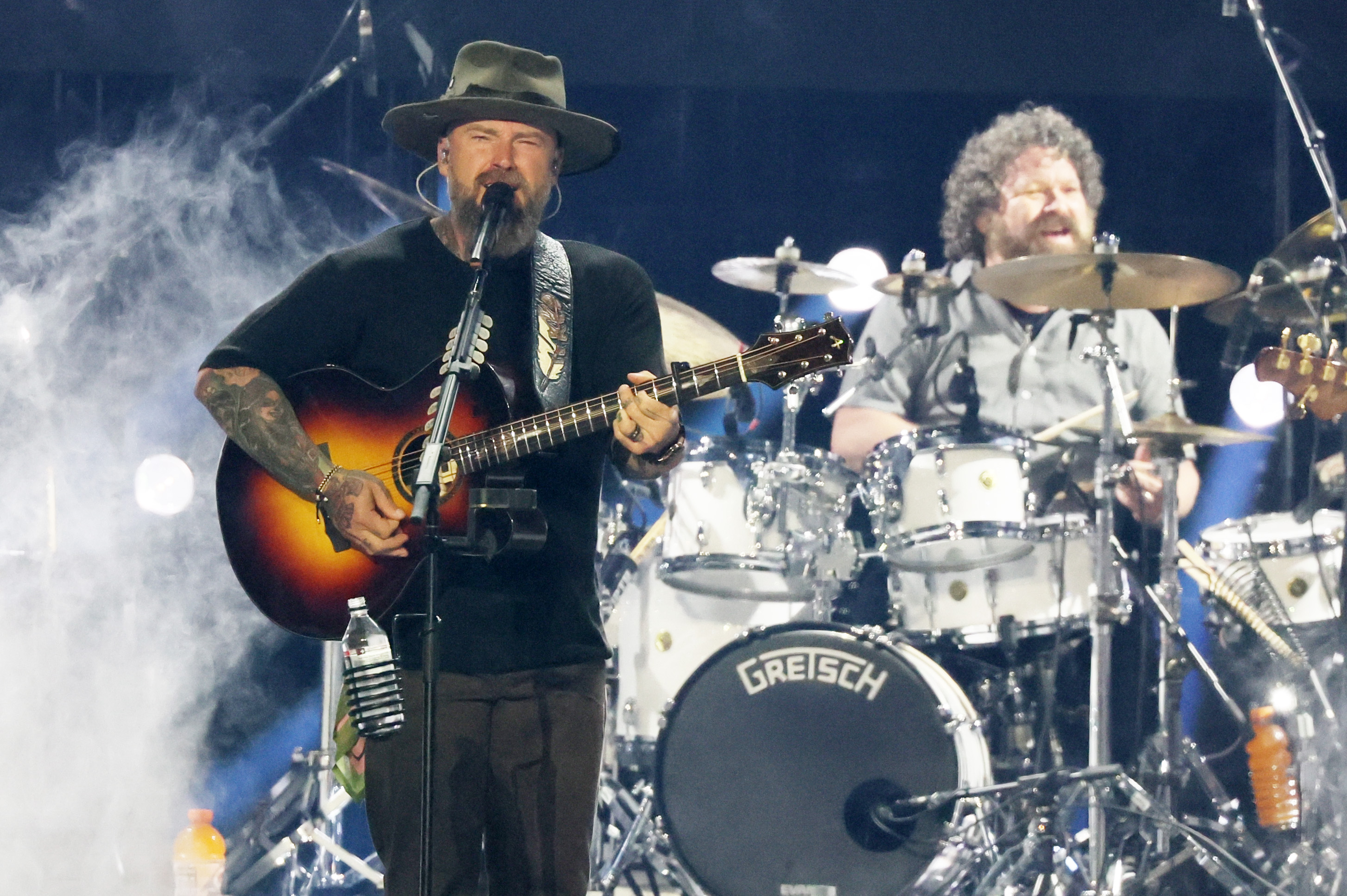 The Zac Brown Band performs at Rocket Arena during their Love