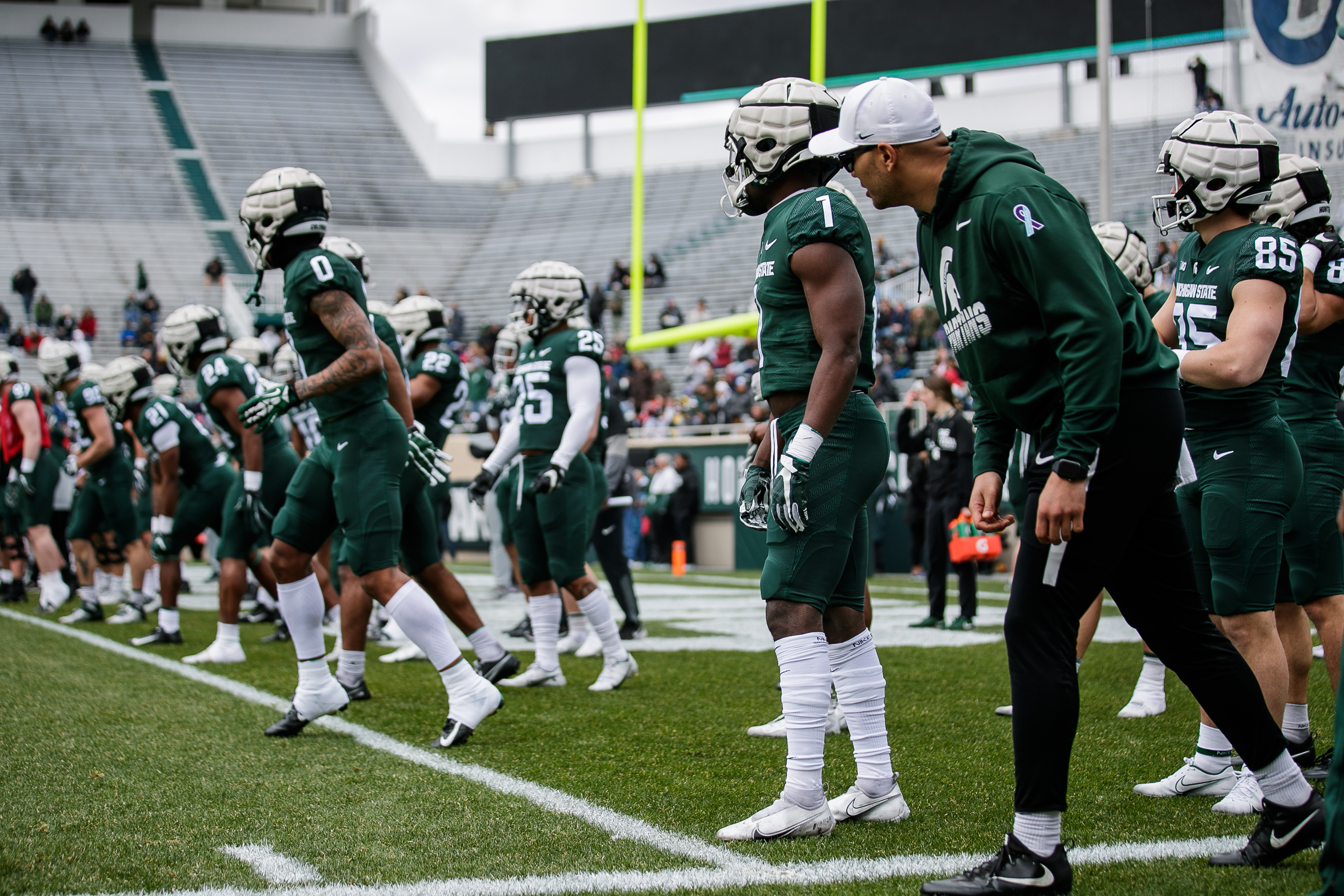 Michigan State's 2022 spring football practice - mlive.com