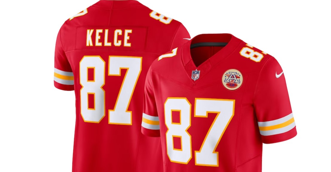 Taylor Swift at Chiefs game spikes Travis Kelce jersey sales