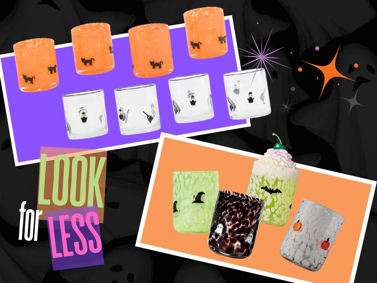 T.J. Maxx's Halloween glass tumblers a spook-tacular must-have