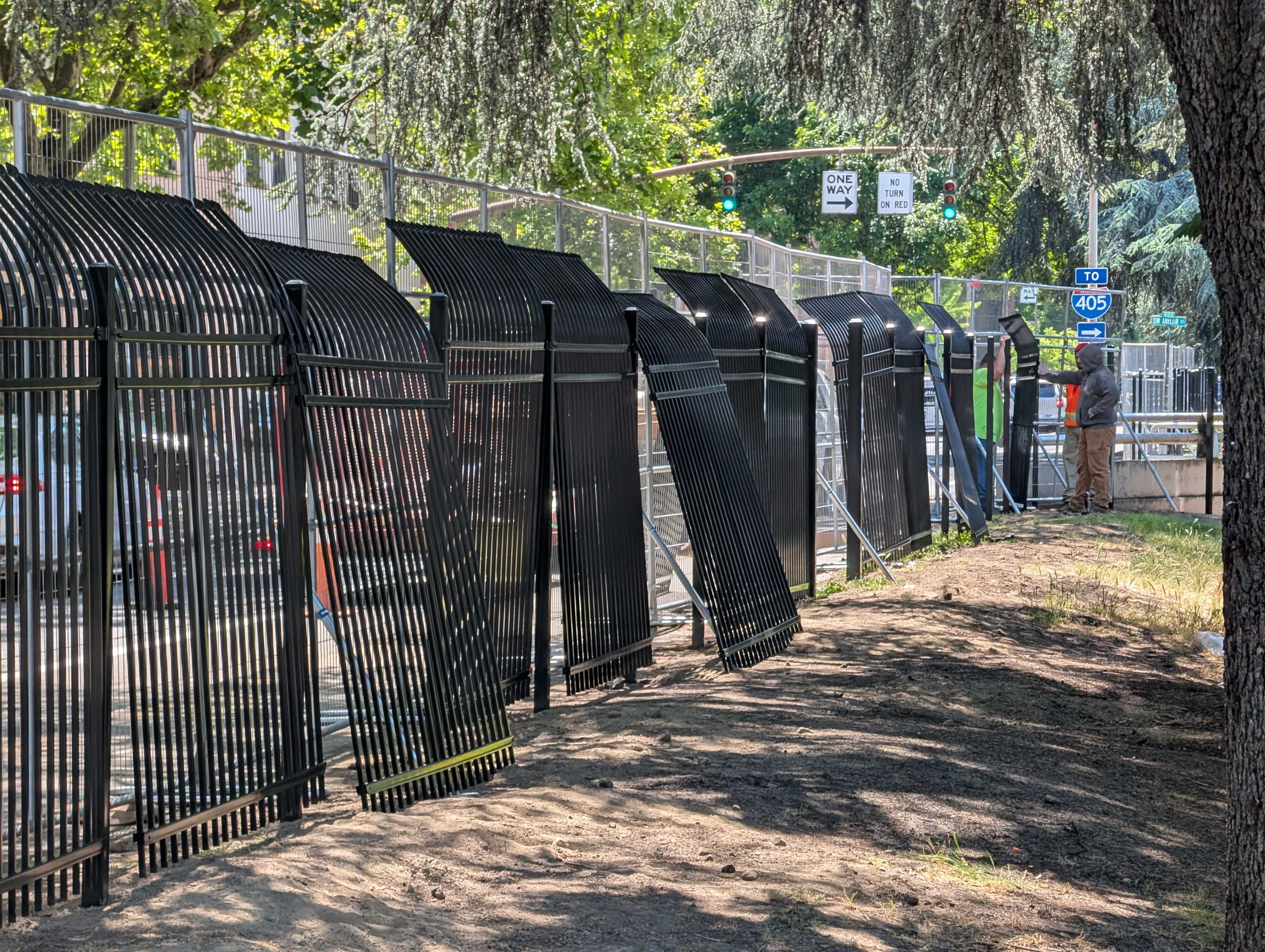 New fencing to prevent homeless camping at 1 site in Portland will cost  $900K - oregonlive.com