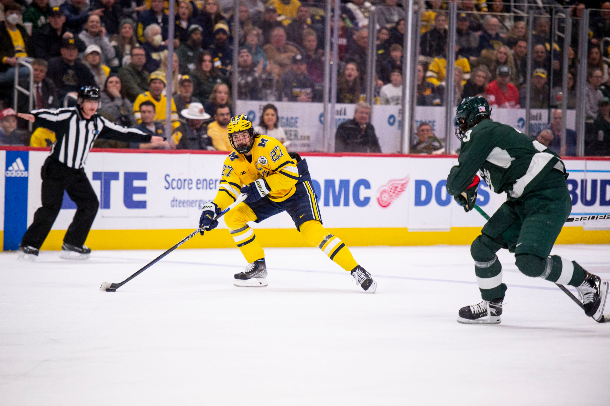 Michigan State hockey: MSU drops heartbreaker to Michigan in Detroit