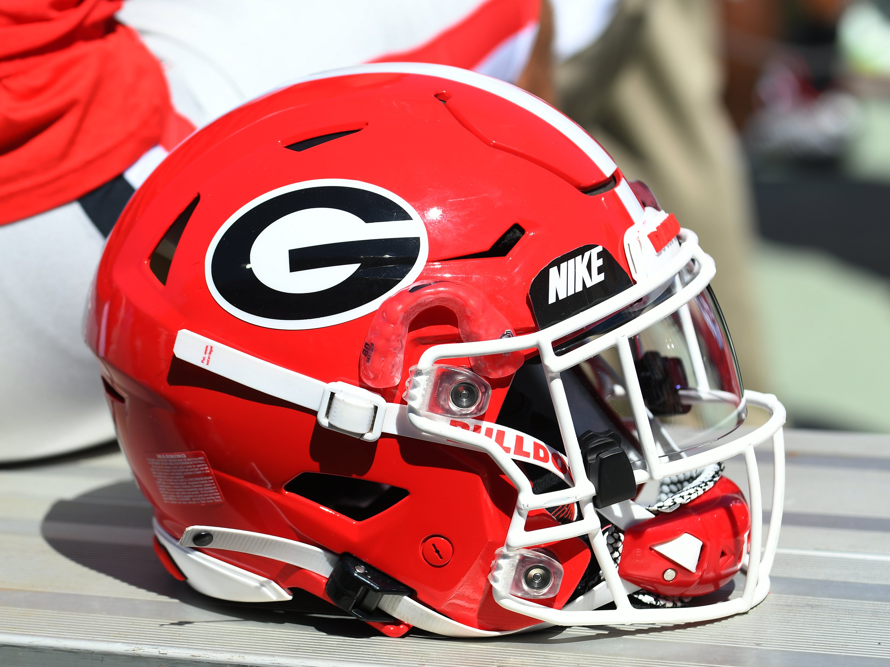 Georgia Bulldogs' football helmets through the years