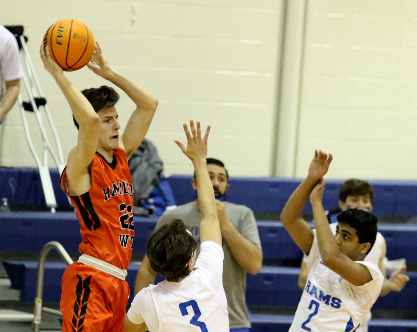 High school boys basketball, Hamilton West at Hightstown - nj.com