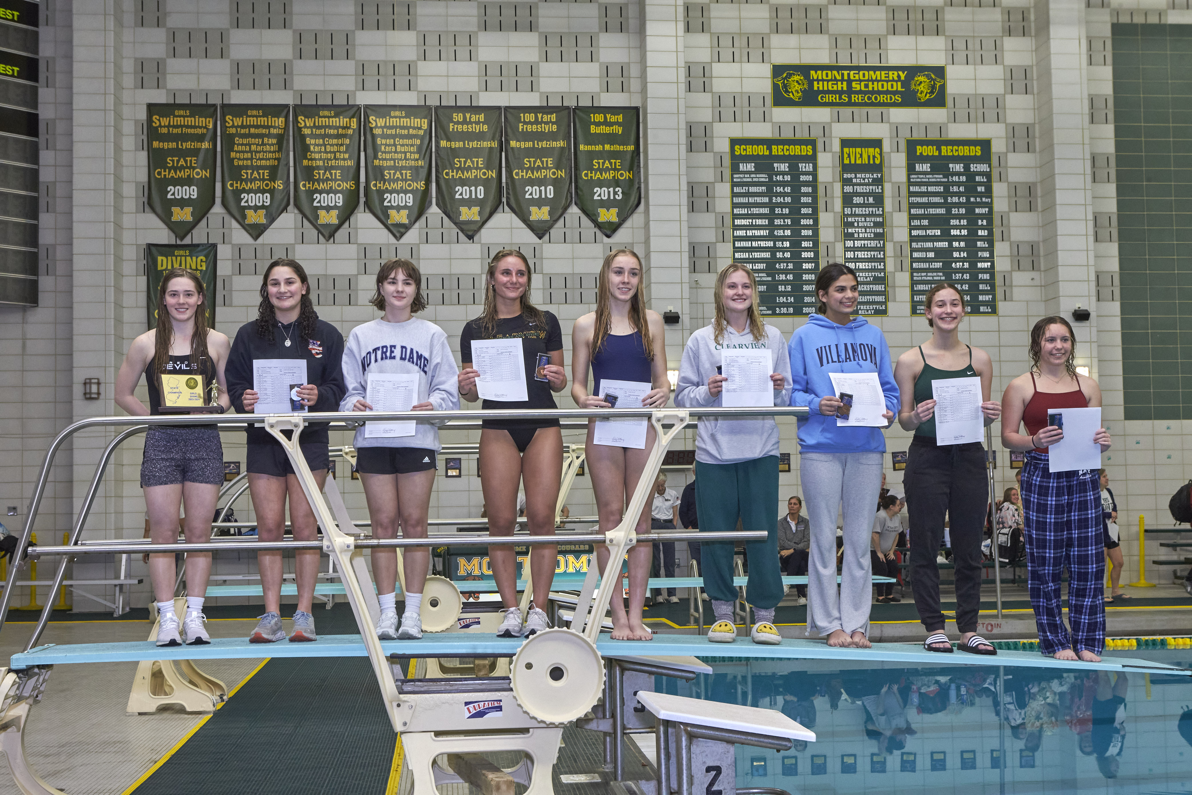 Girls Diving: Girls Championship Diving in Skillman, NJ - nj.com