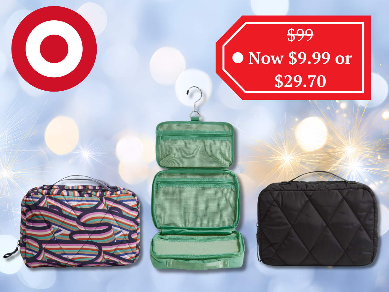 Target offers Vera Bradley travel organizers at up to 90% off for
