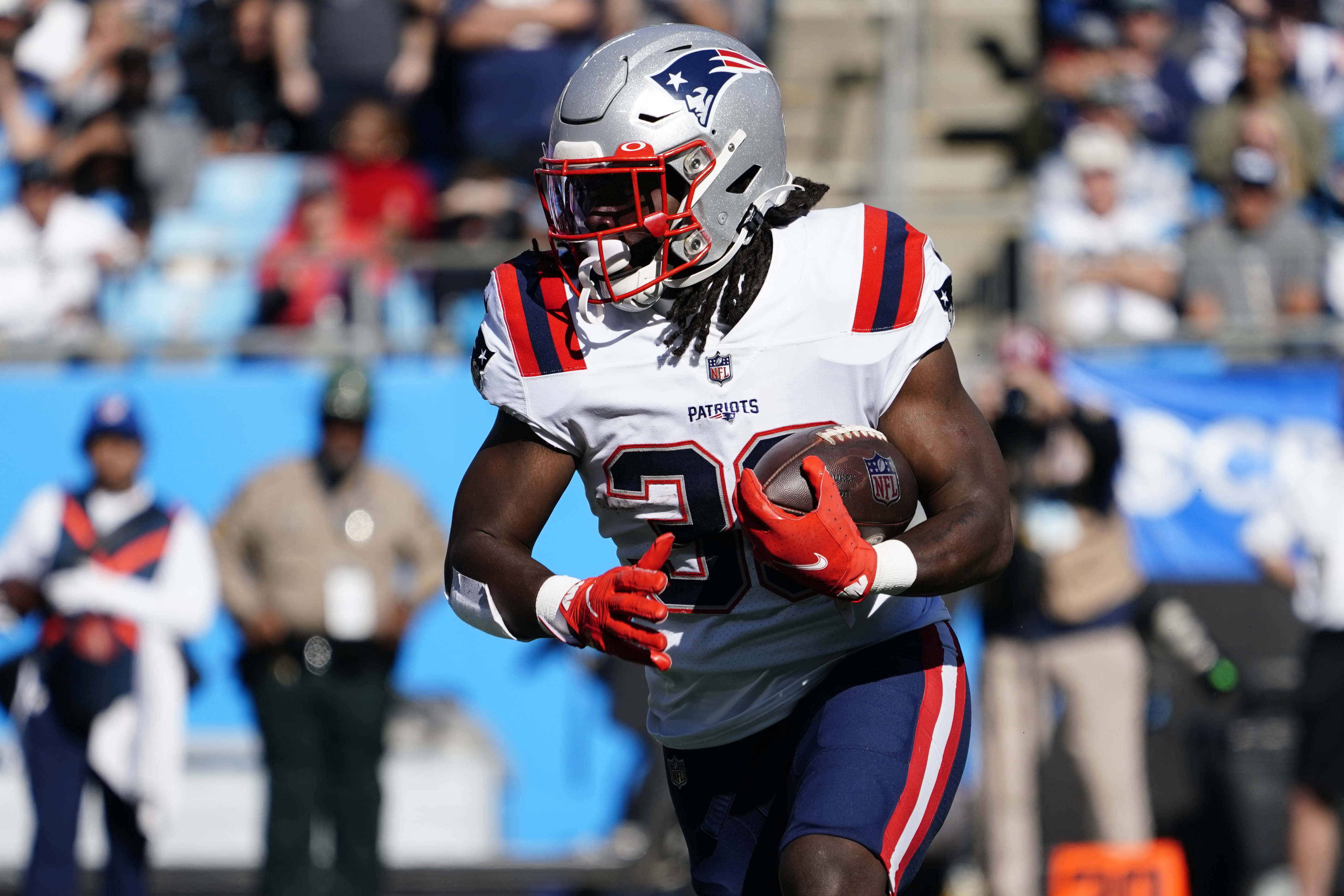 Patriots RB Rhamondre Stevenson ready to be 'the guy' in 2023 after Damien  Harris' departure