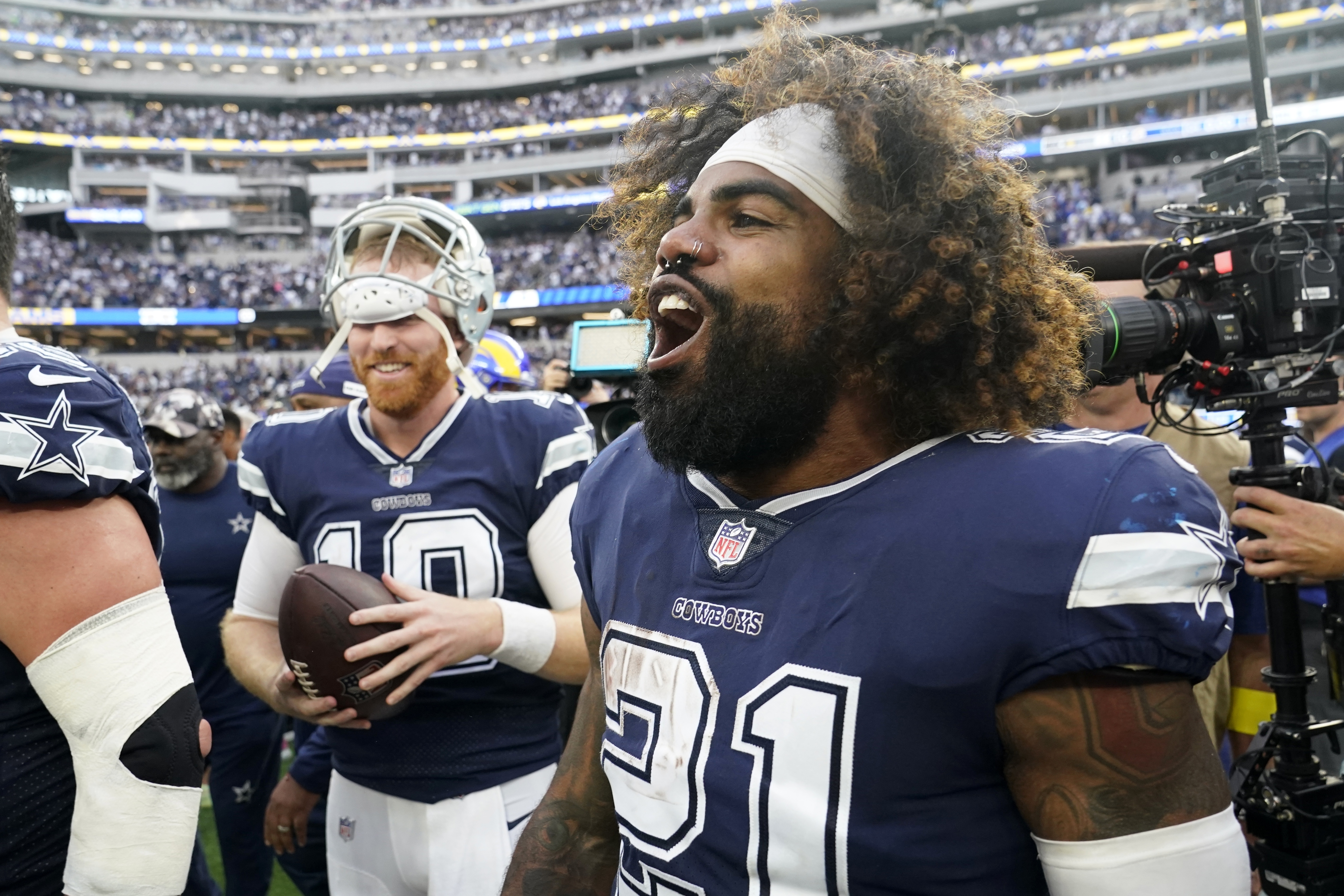 NFL Dallas Cowboys (Ezekiel Elliott) Men's Game American Football