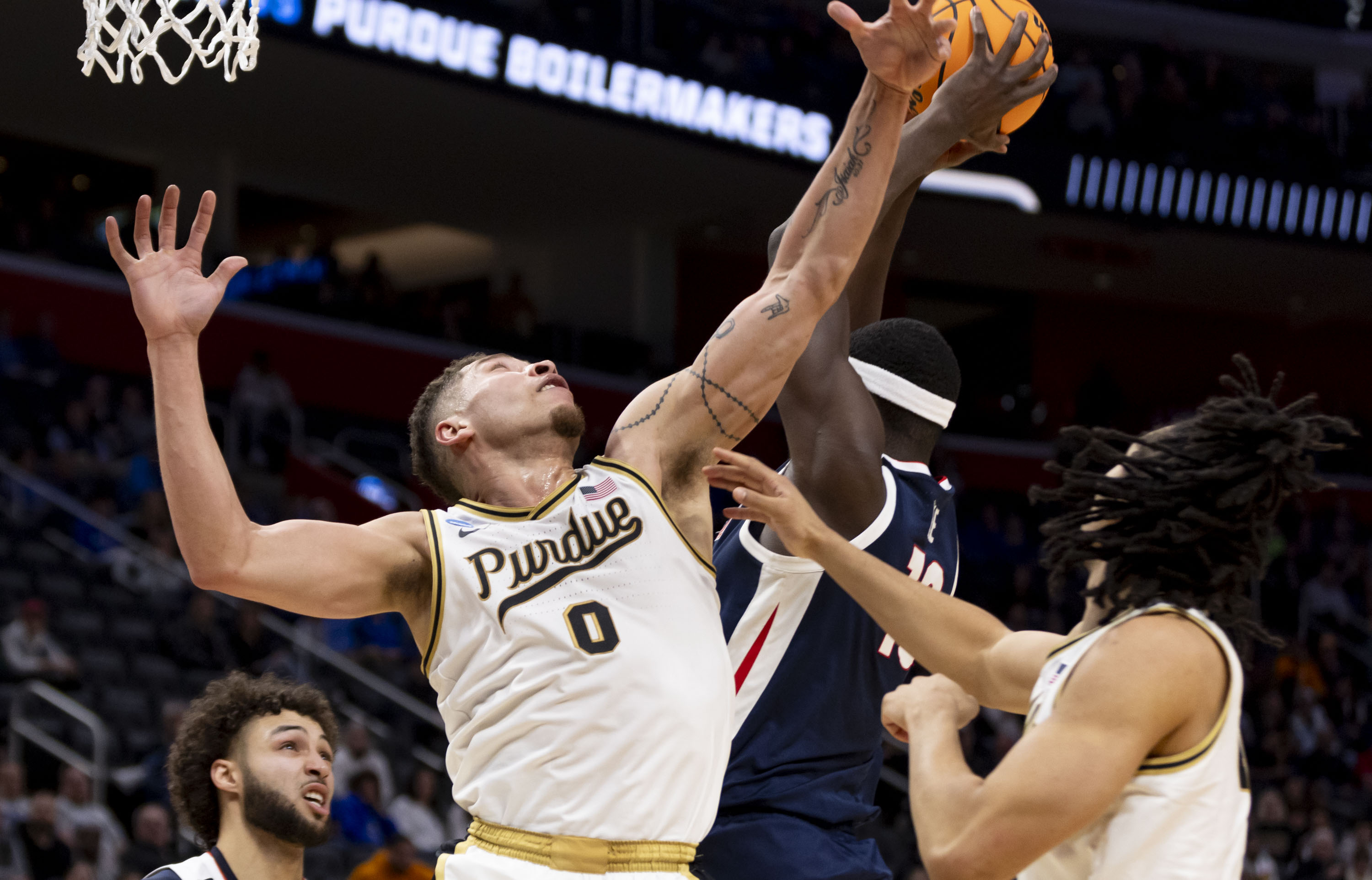See photos as Purdue basketball defeats Gonzaga in Detroit