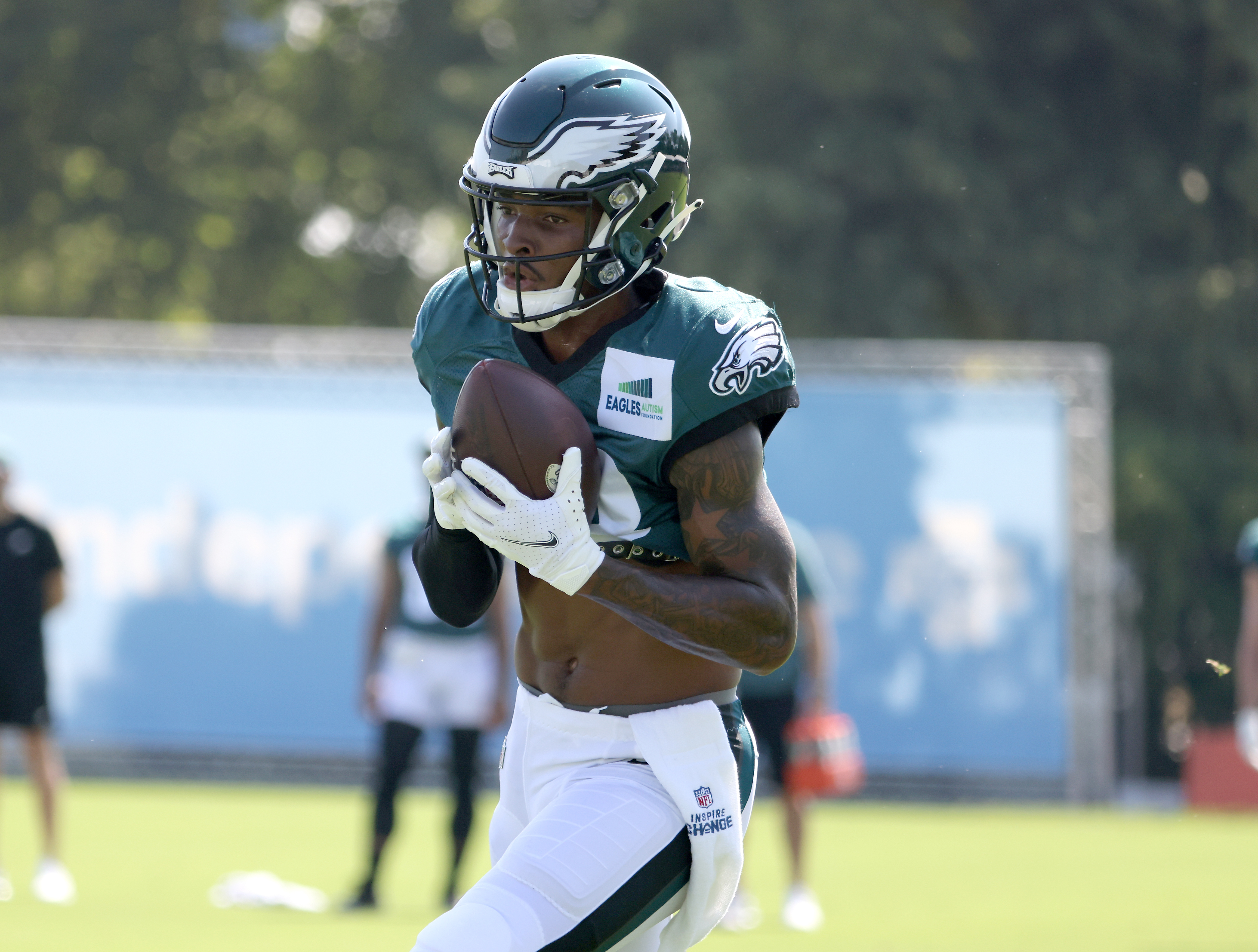 Philadelphia Eagles training camp, Aug. 2, 2022 