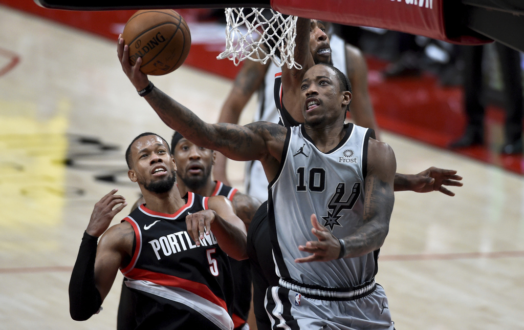 Portland Trail Blazers Vs. San Antonio Spurs - Oregonlive.com