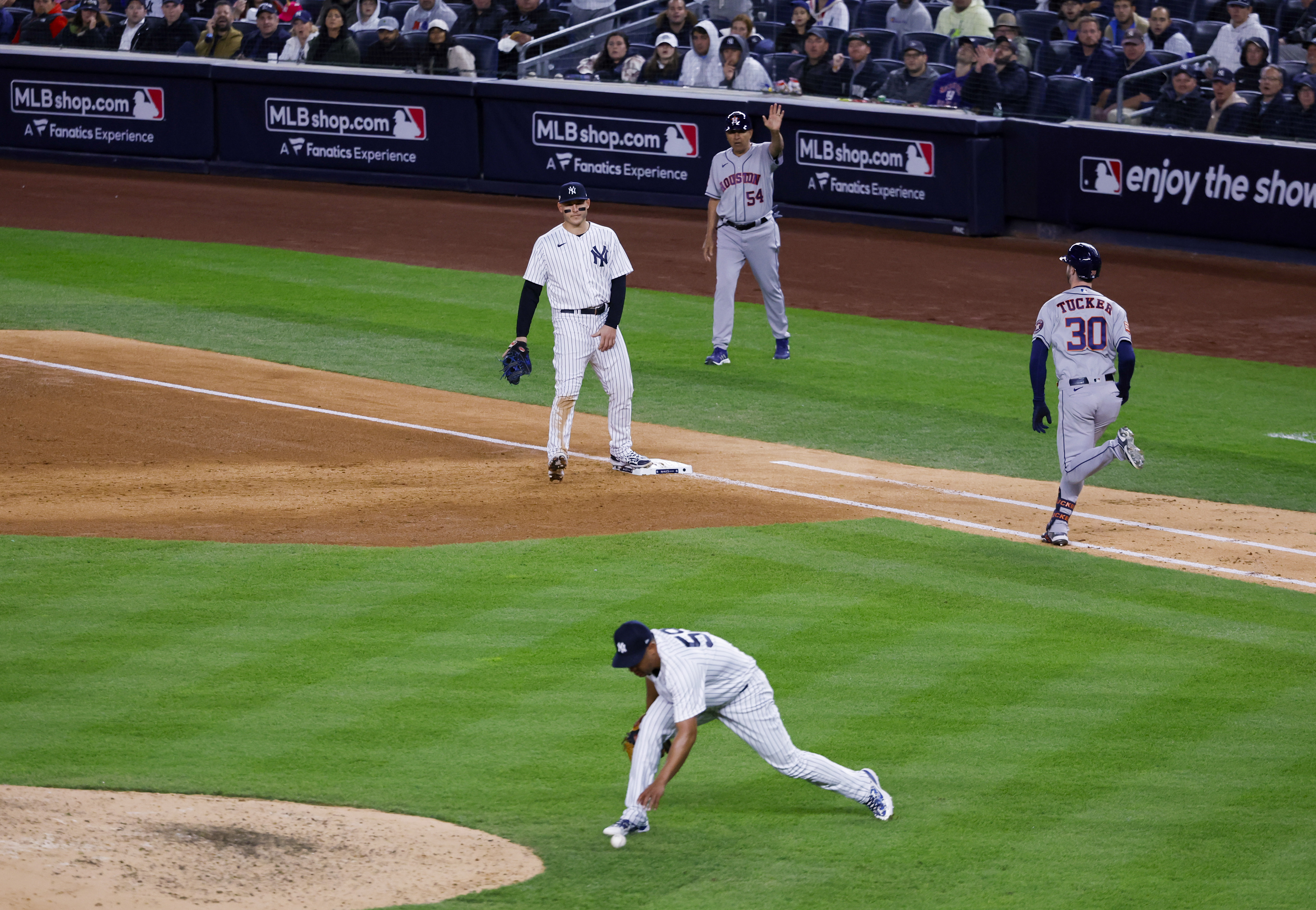 Choke! Yankees' season on brink after they blow 2-run lead in 9th and lose  to Guardians 