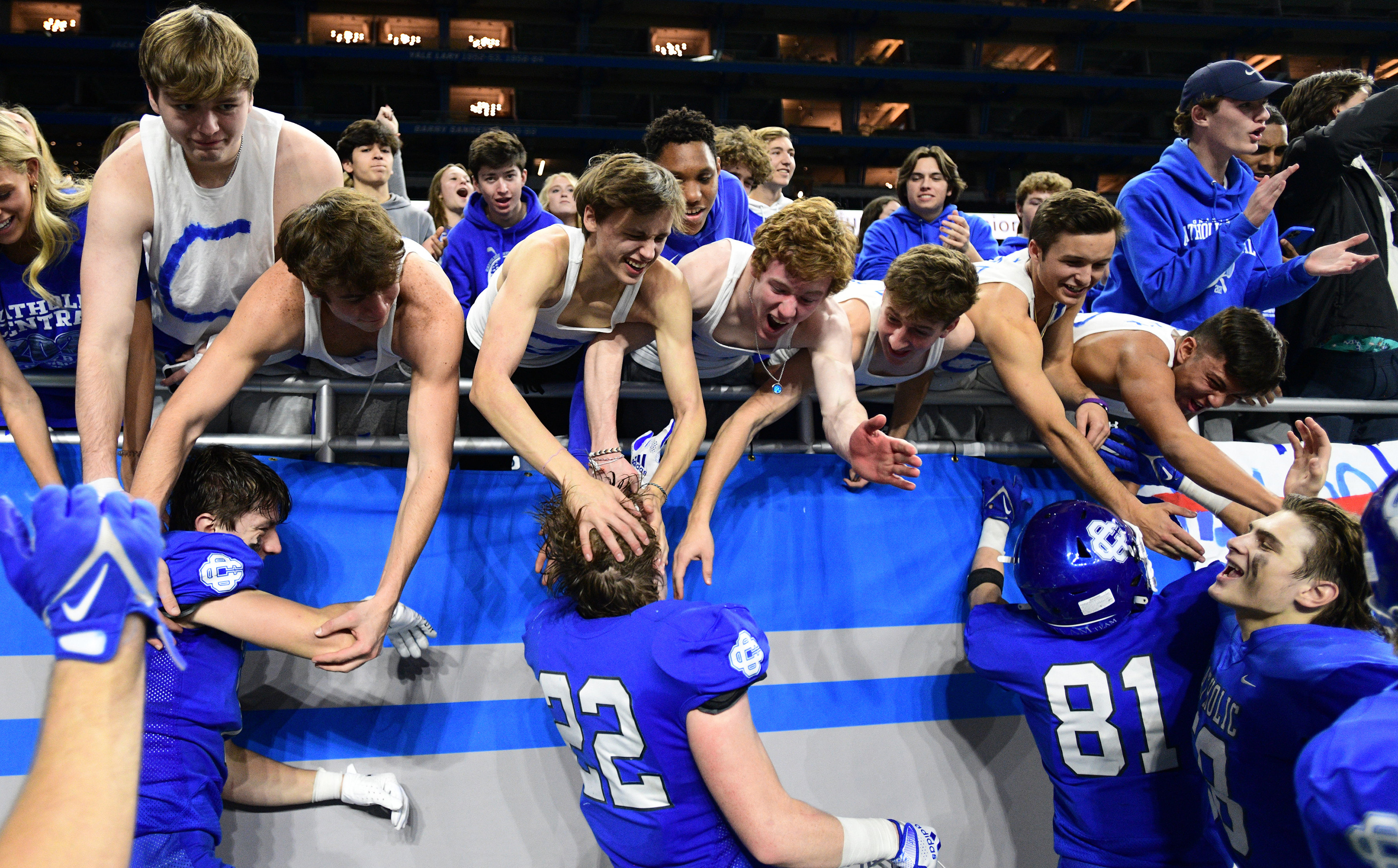 Marine City vs. Grand Rapids CC D5 state football final: Photos from Ford  Field