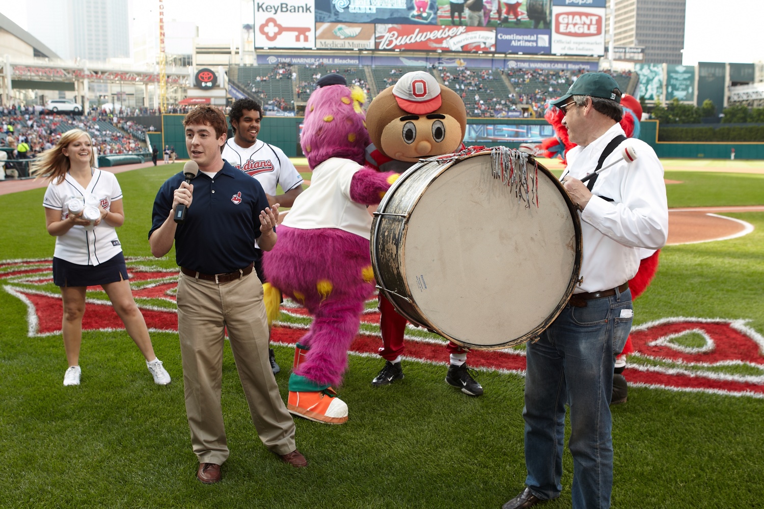 Cleveland Indians first fan Jim Stamper and his signs a big part of  Progressive Field (photos, video) 