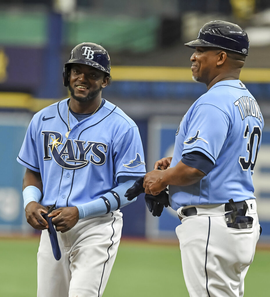 Cleveland Indians vs. Tampa Bay Rays in game 1 of a doubleheader