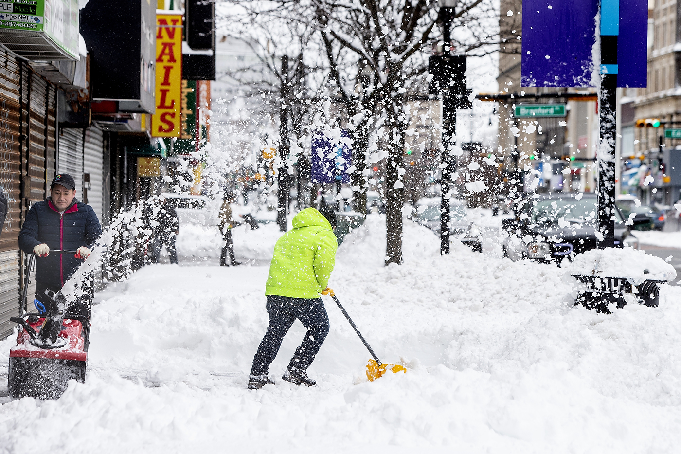 New Jersey digs out of major snowstorm