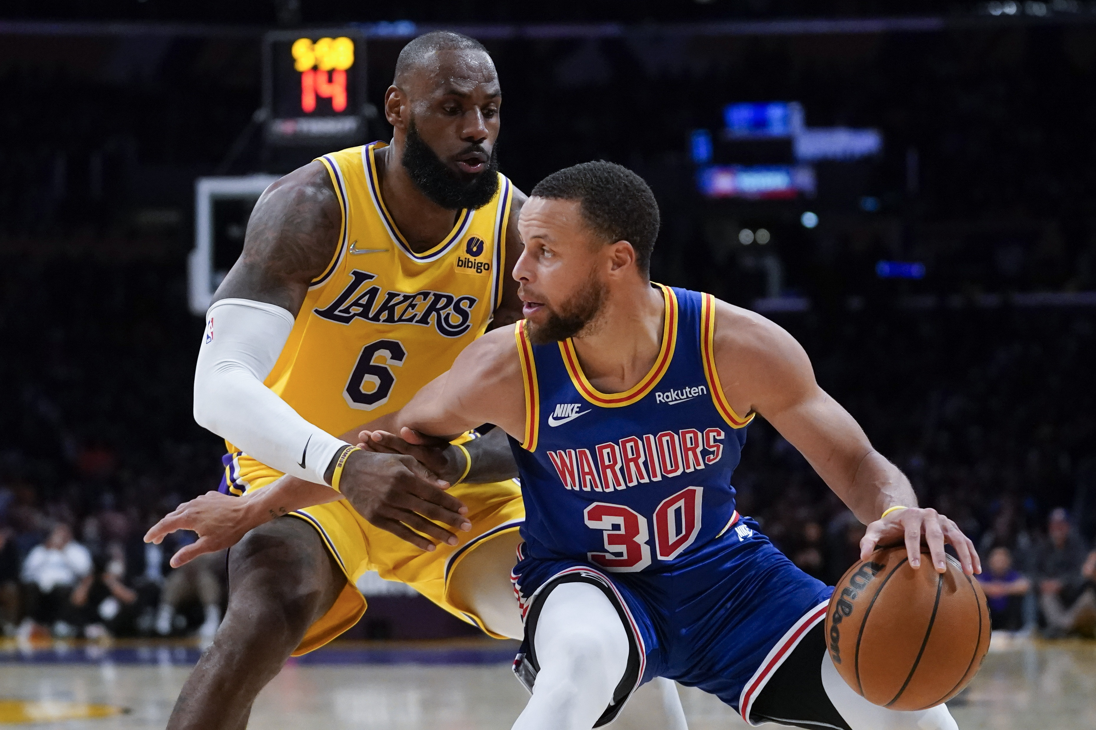 NBAWire on X: The Los Angeles #Lakers beat the Golden State