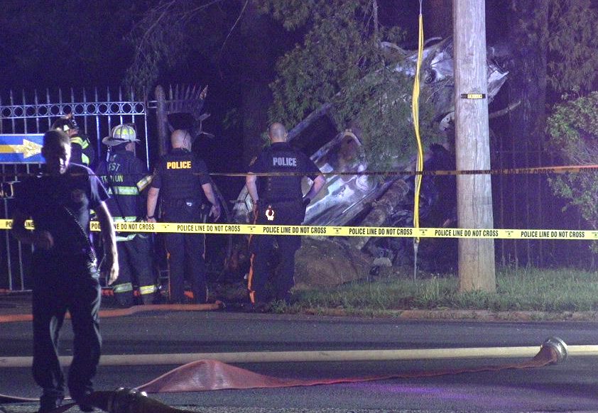 Police Identify N.J. Driver Killed In Fiery Crash Near State School