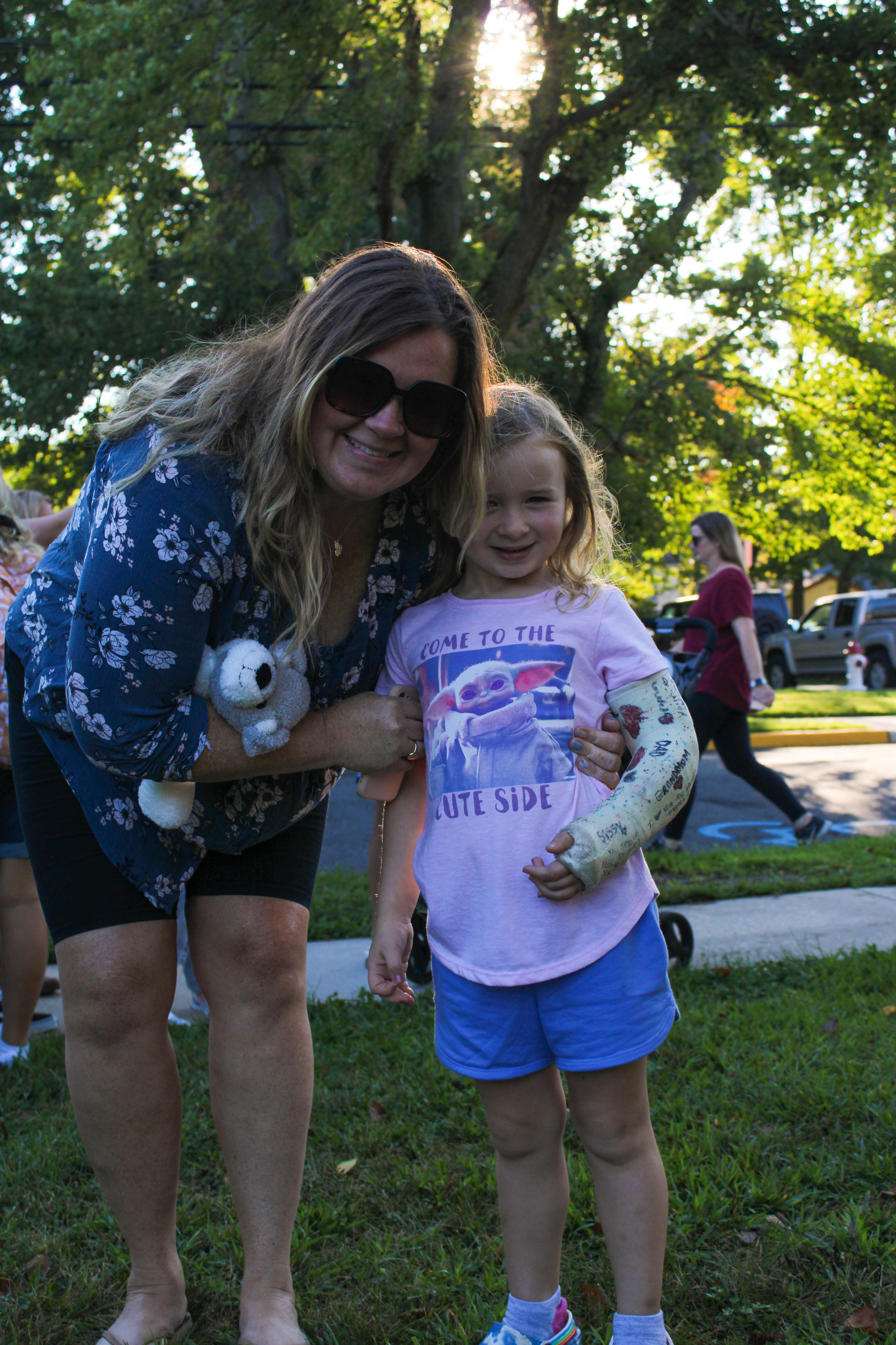 First day of school at Woodbury Heights Elementary School