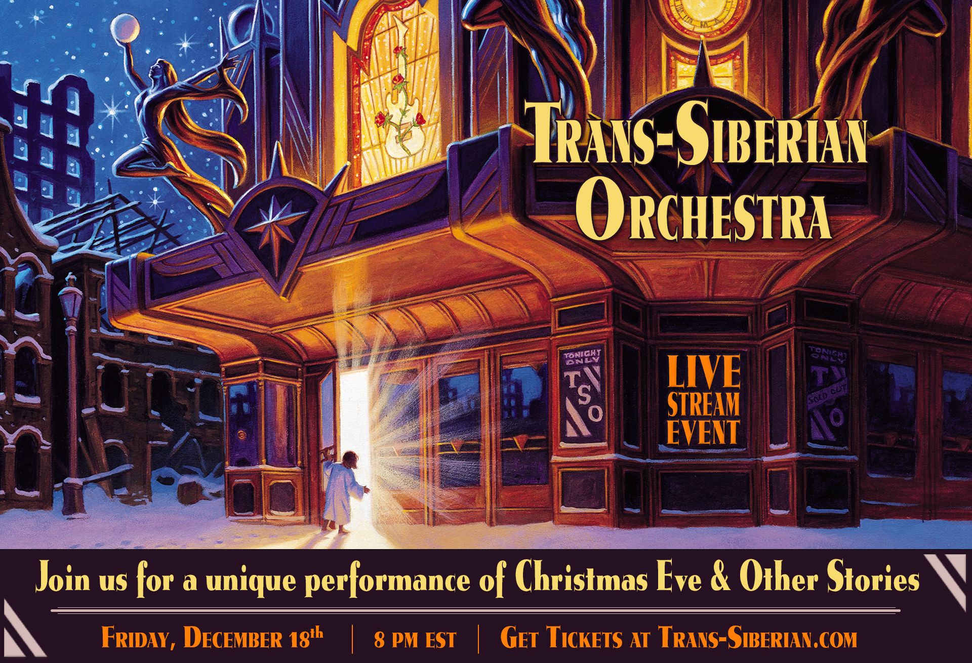 Siberian orchestra. Trans-Siberian Orchestra - the Lost Christmas Eve. Картинки Trans Siberian Orchestra. Christmas Eve and other stories Trans-Siberian Orchestra. Trans-Siberian Orchestra album Cover.